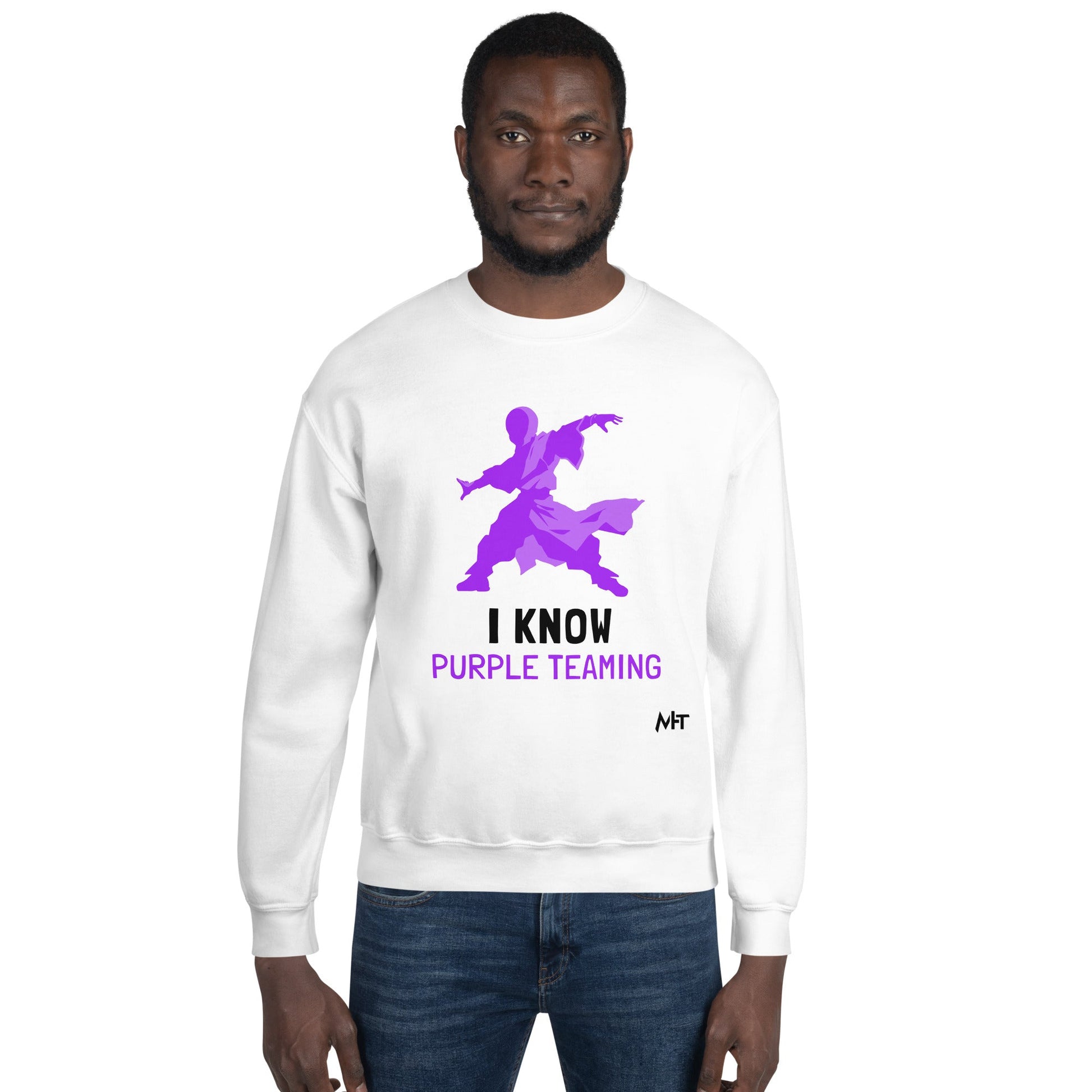 I Know Purple Teaming - Unisex Sweatshirt by DarkByteGear