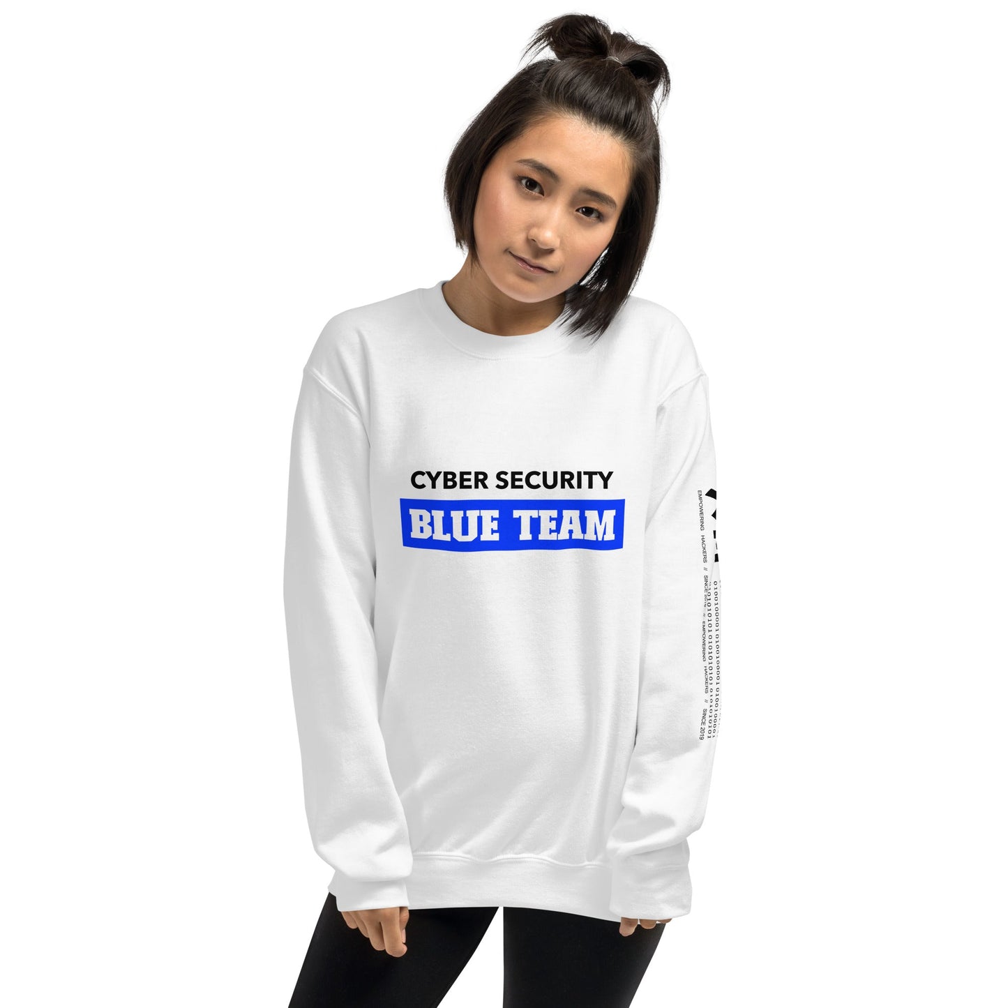 Cyber Security Blue Team V10 - Unisex Sweatshirt by DarkByteGear