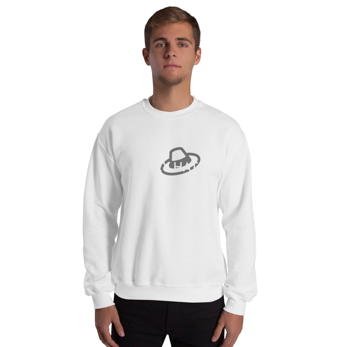 Grey Hat Hacker - Unisex Sweatshirt by DarkByteGear