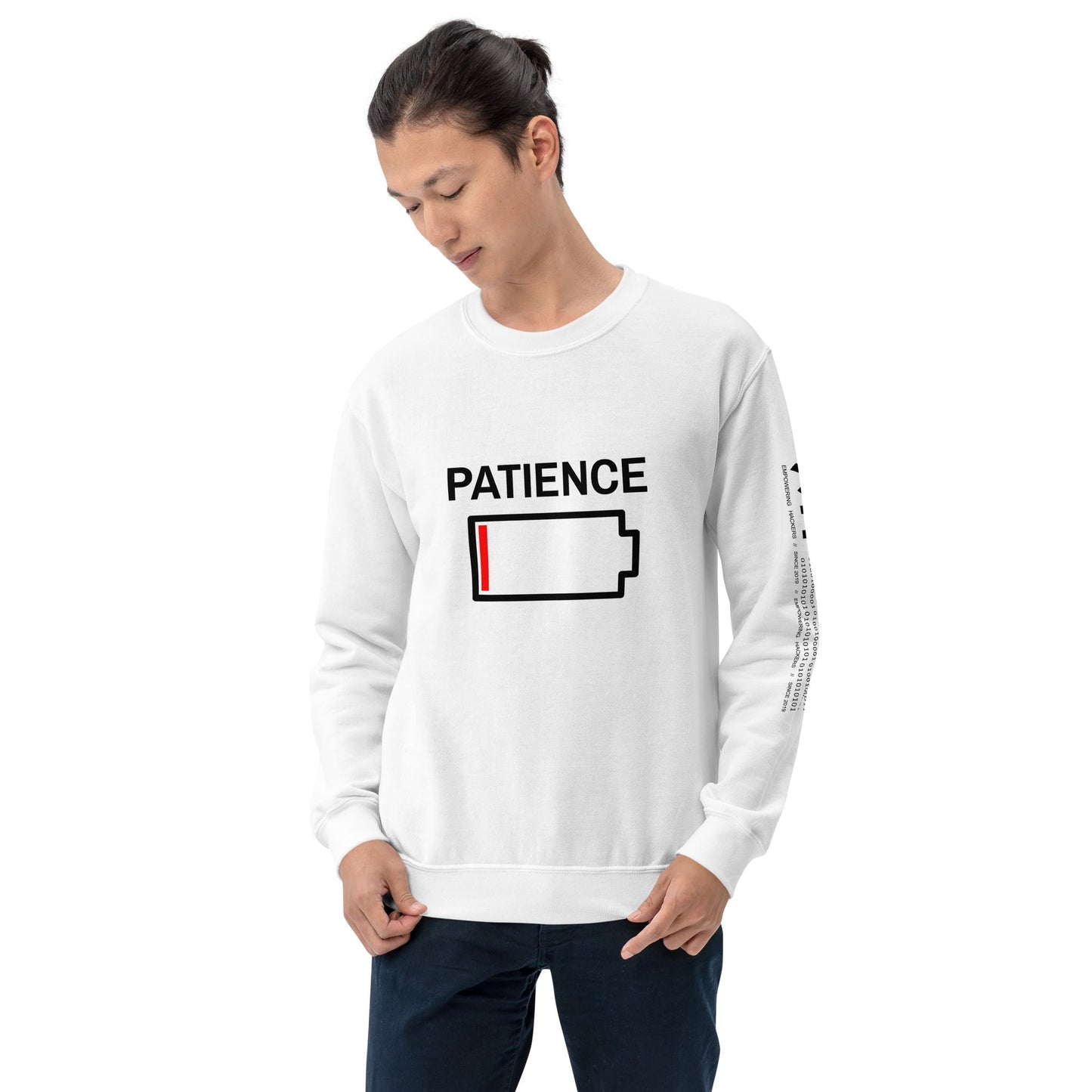 Patience - Unisex Sweatshirt by DarkByteGear