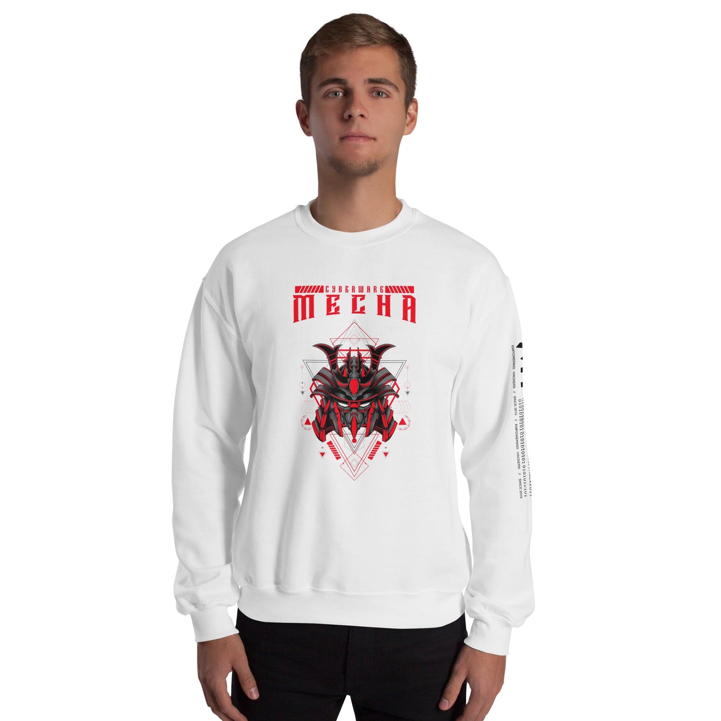 CyberWare Mecha - Unisex Sweatshirt by DarkByteGear