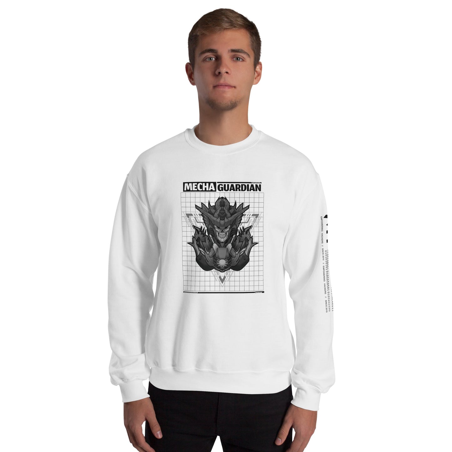 Mecha Guardian - Unisex Sweatshirt by DarkByteGear