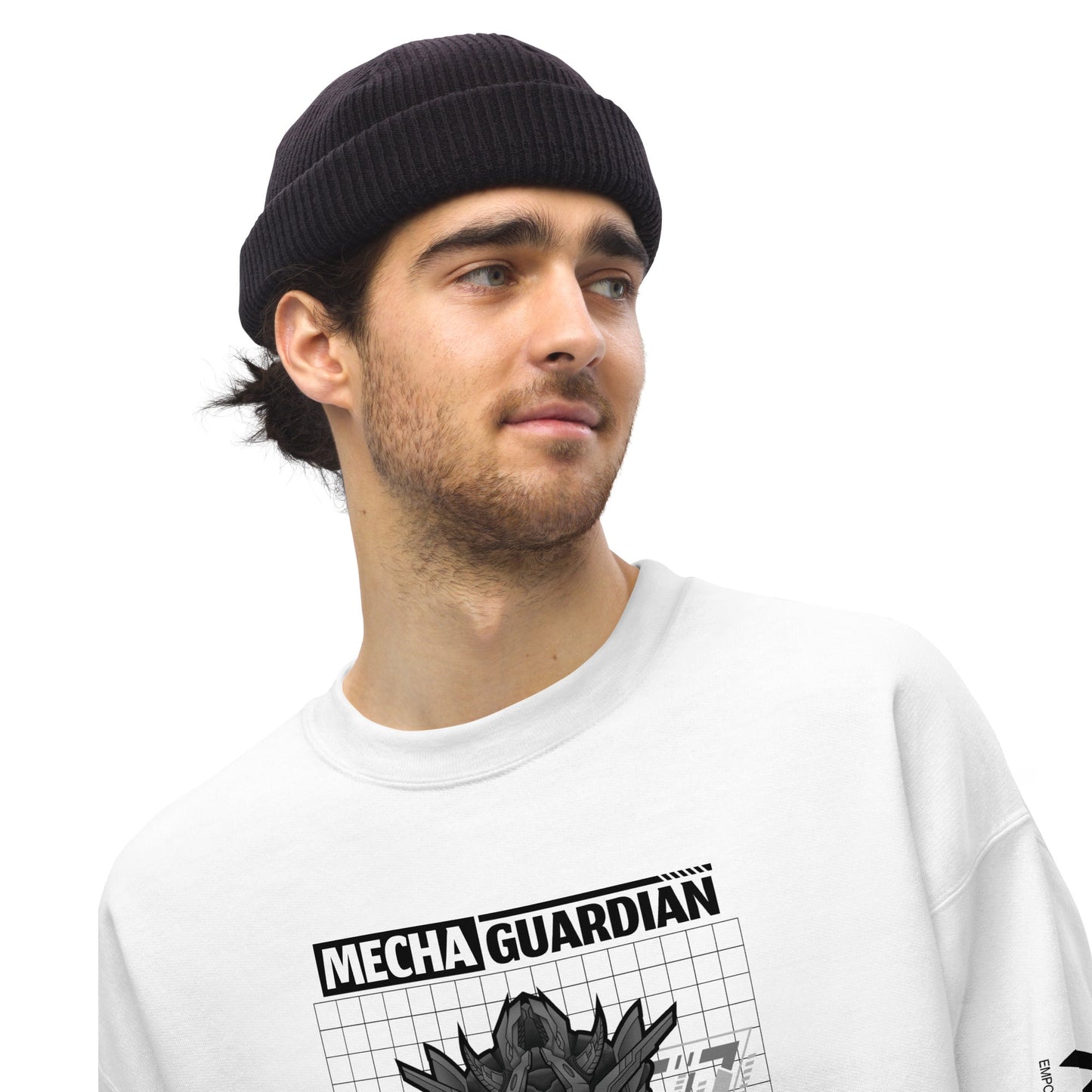 Mecha Guardian - Unisex Sweatshirt by DarkByteGear