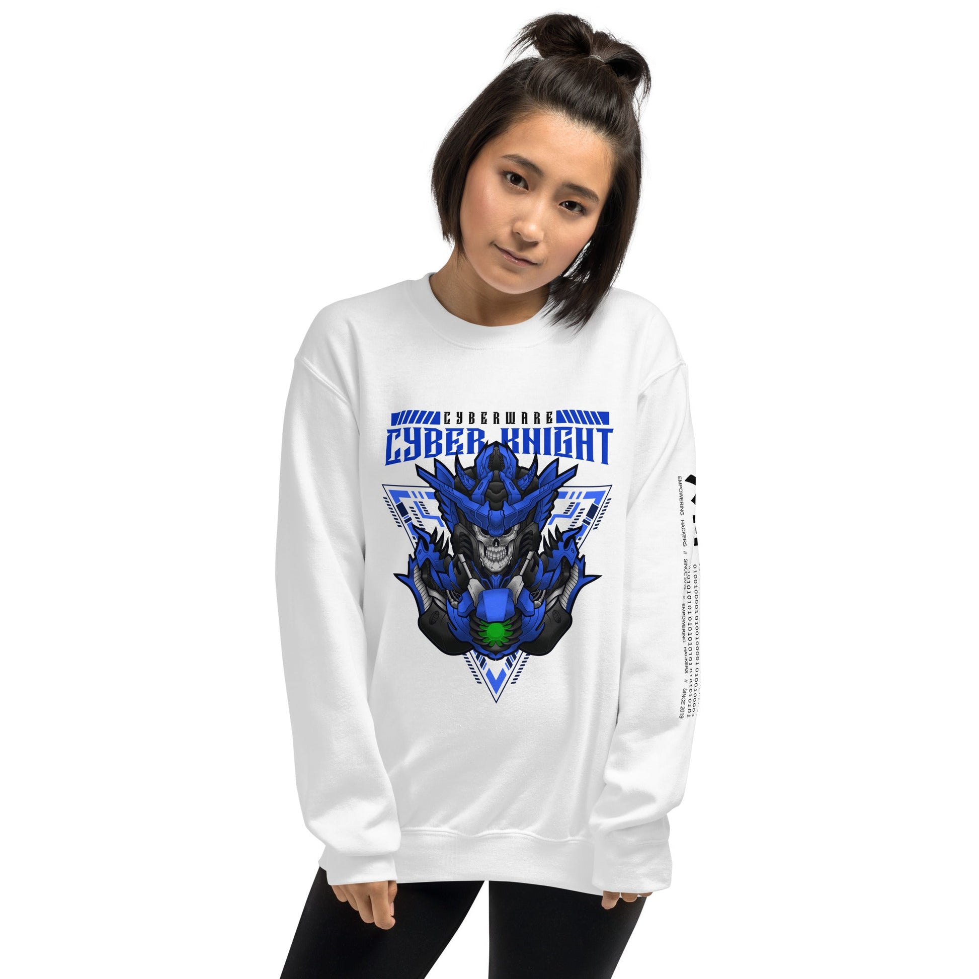 CyberWare Cyber knight - Unisex Sweatshirt by DarkByteGear