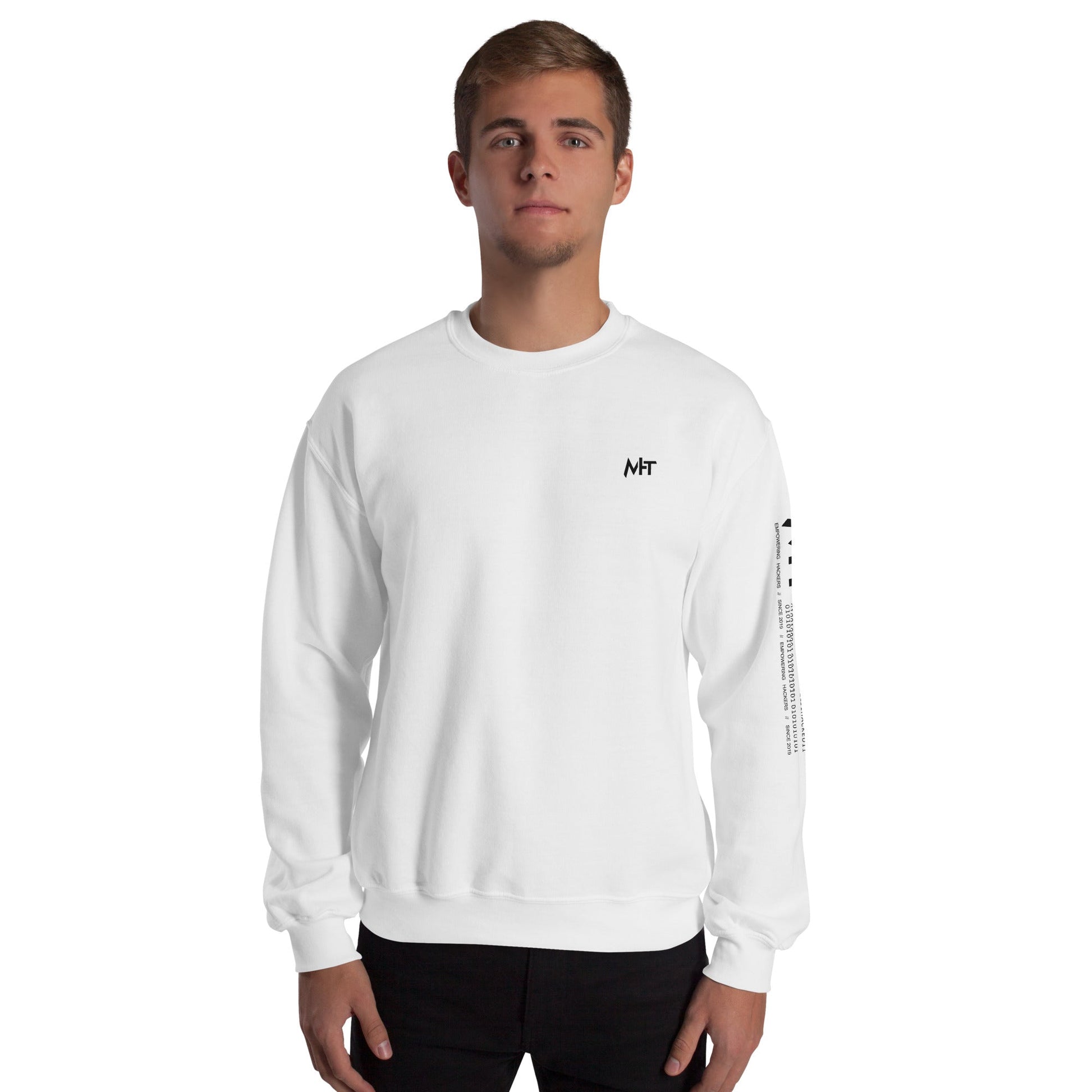 Exercise? Oh, I thought you said extra fries - Unisex Sweatshirt ( Back Print ) by DarkByteGear