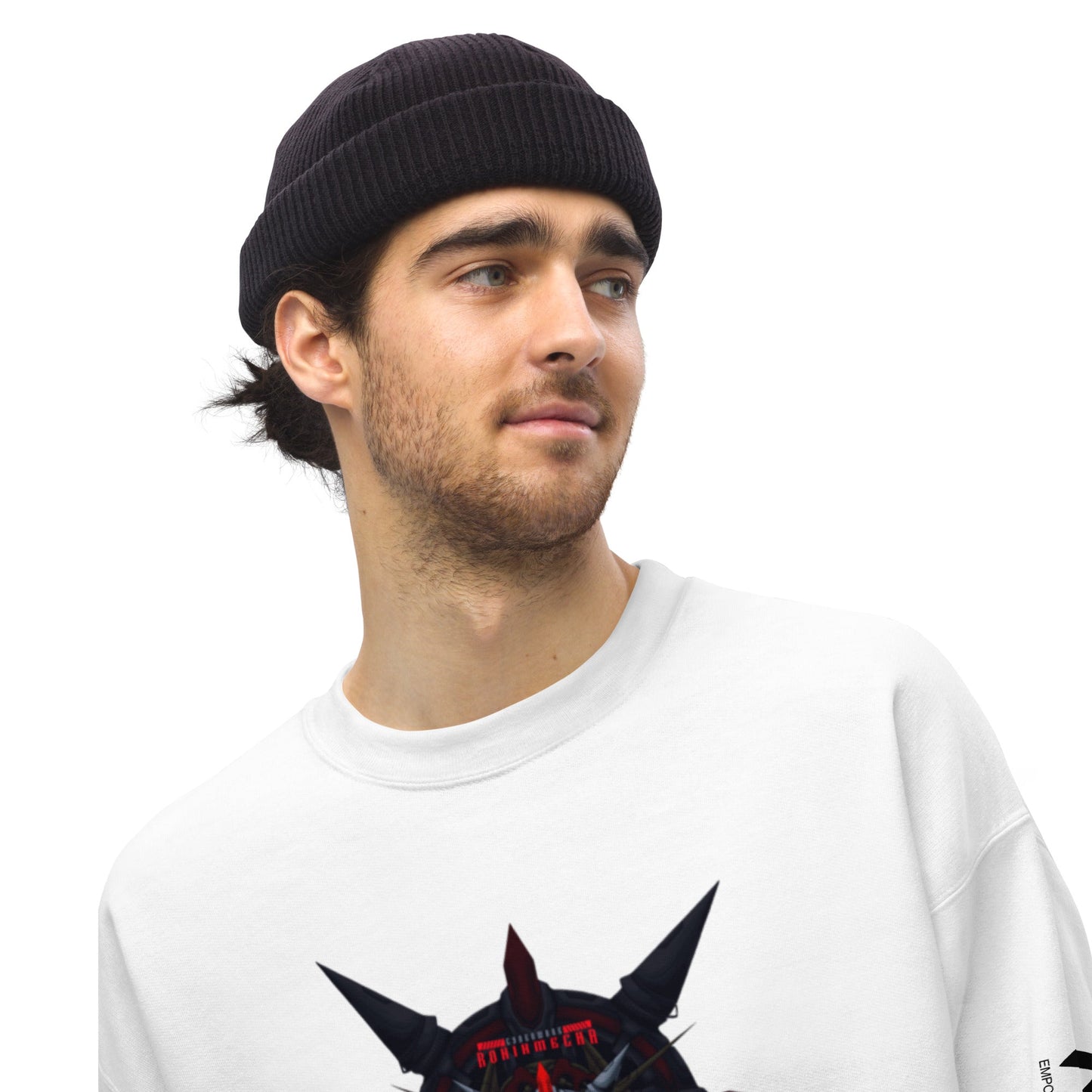 Cyberware Ronin Mecha - Unisex Sweatshirt by DarkByteGear