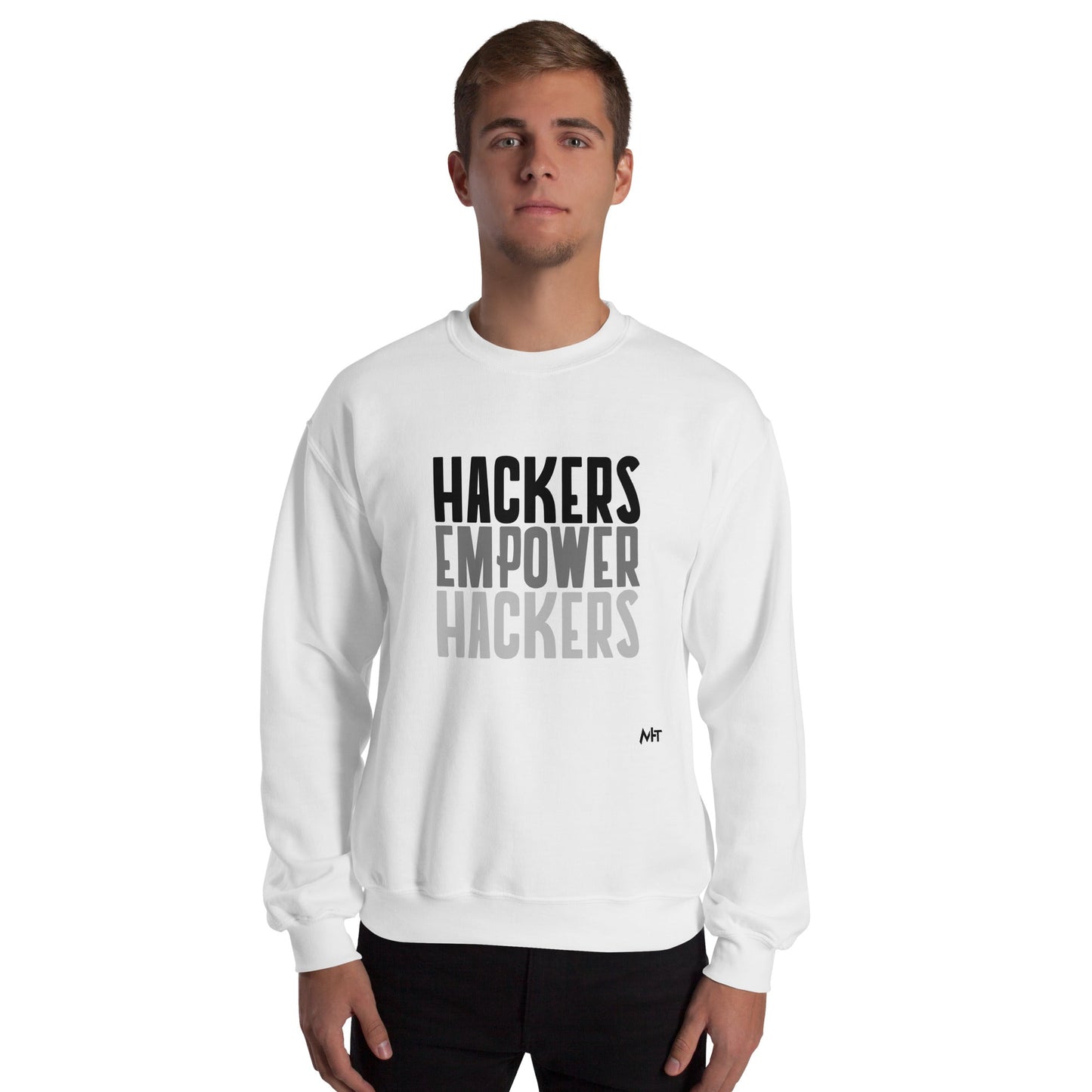 Hackers Empower Hackers - Unisex Sweatshirt by DarkByteGear