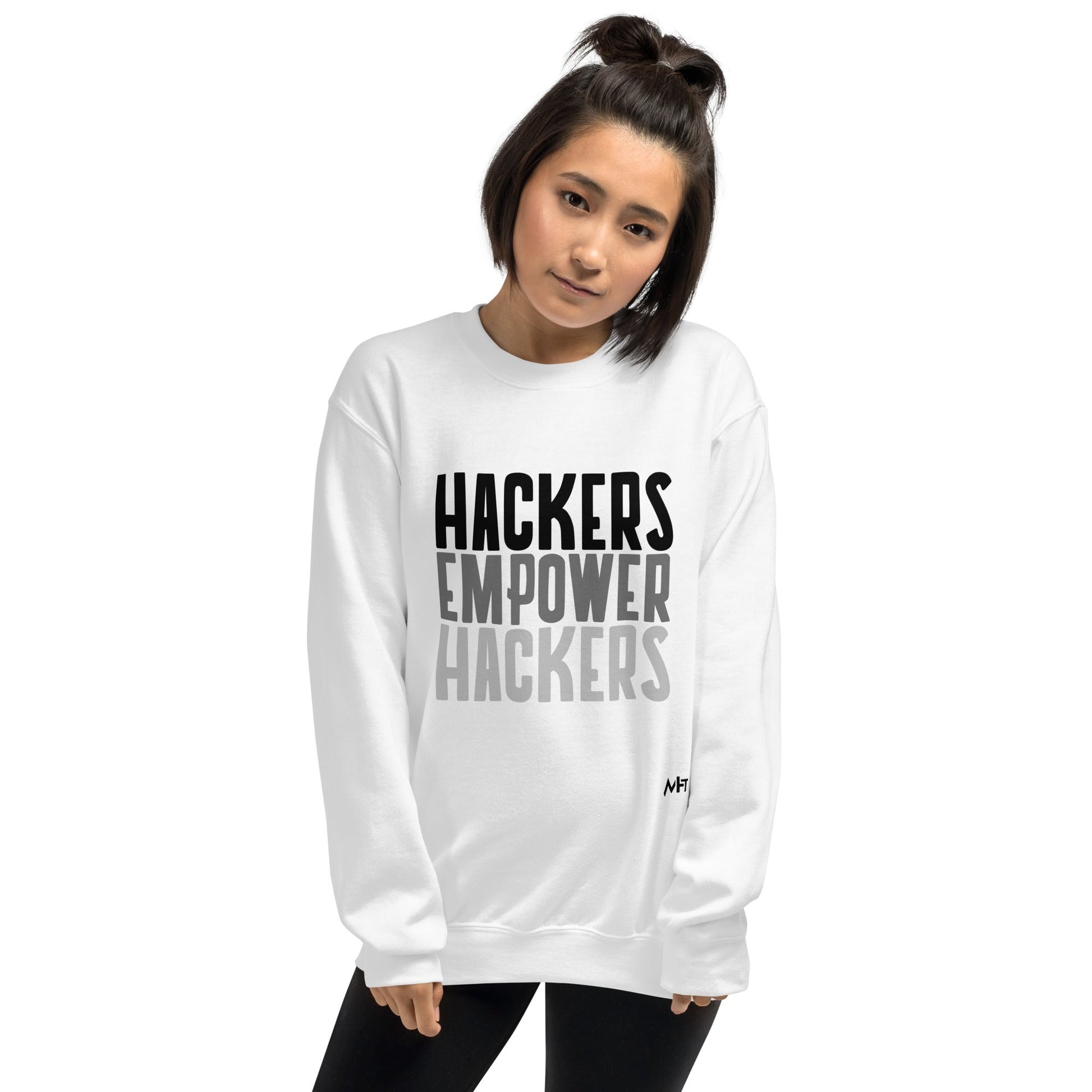 Hackers Empower Hackers - Unisex Sweatshirt by DarkByteGear