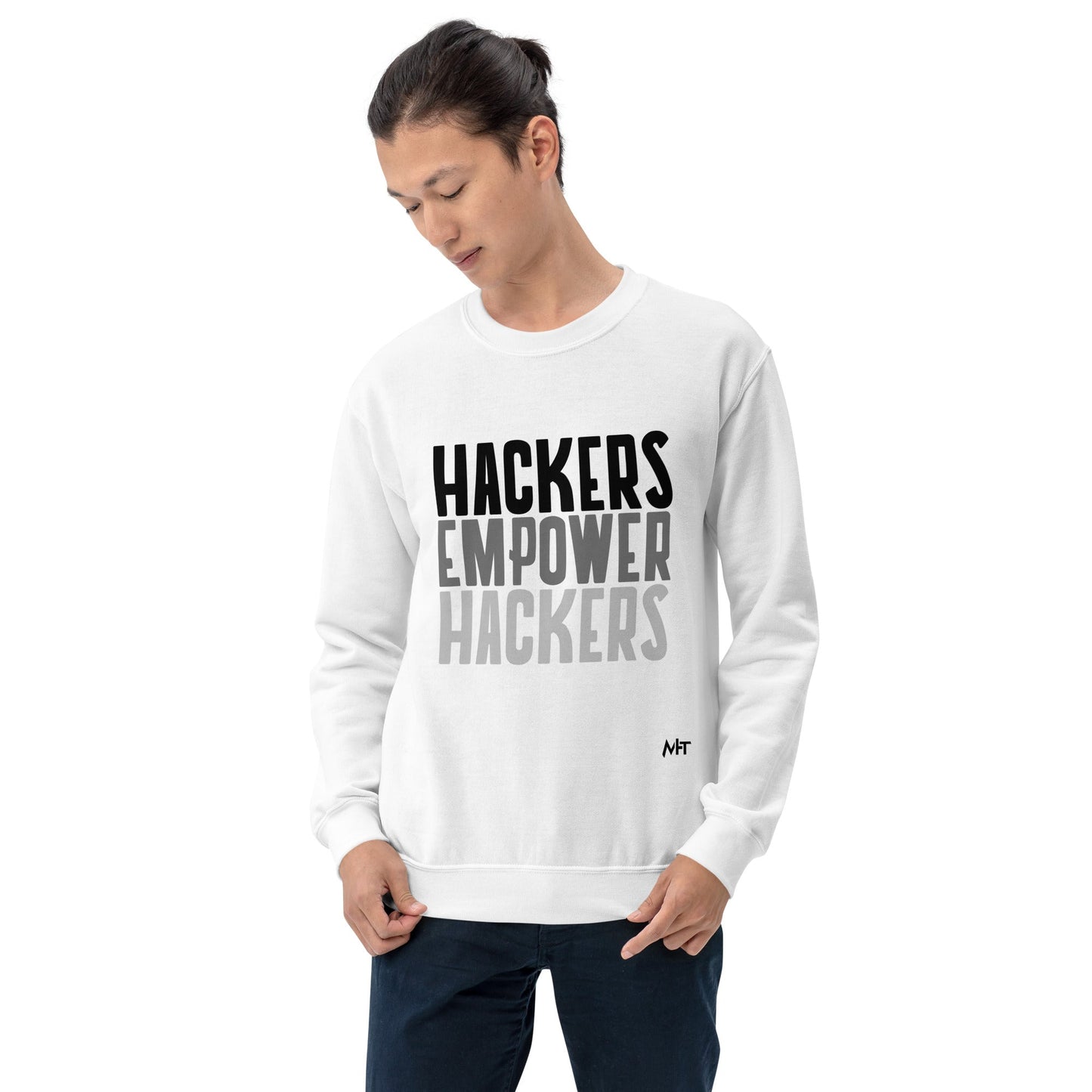 Hackers Empower Hackers - Unisex Sweatshirt by DarkByteGear