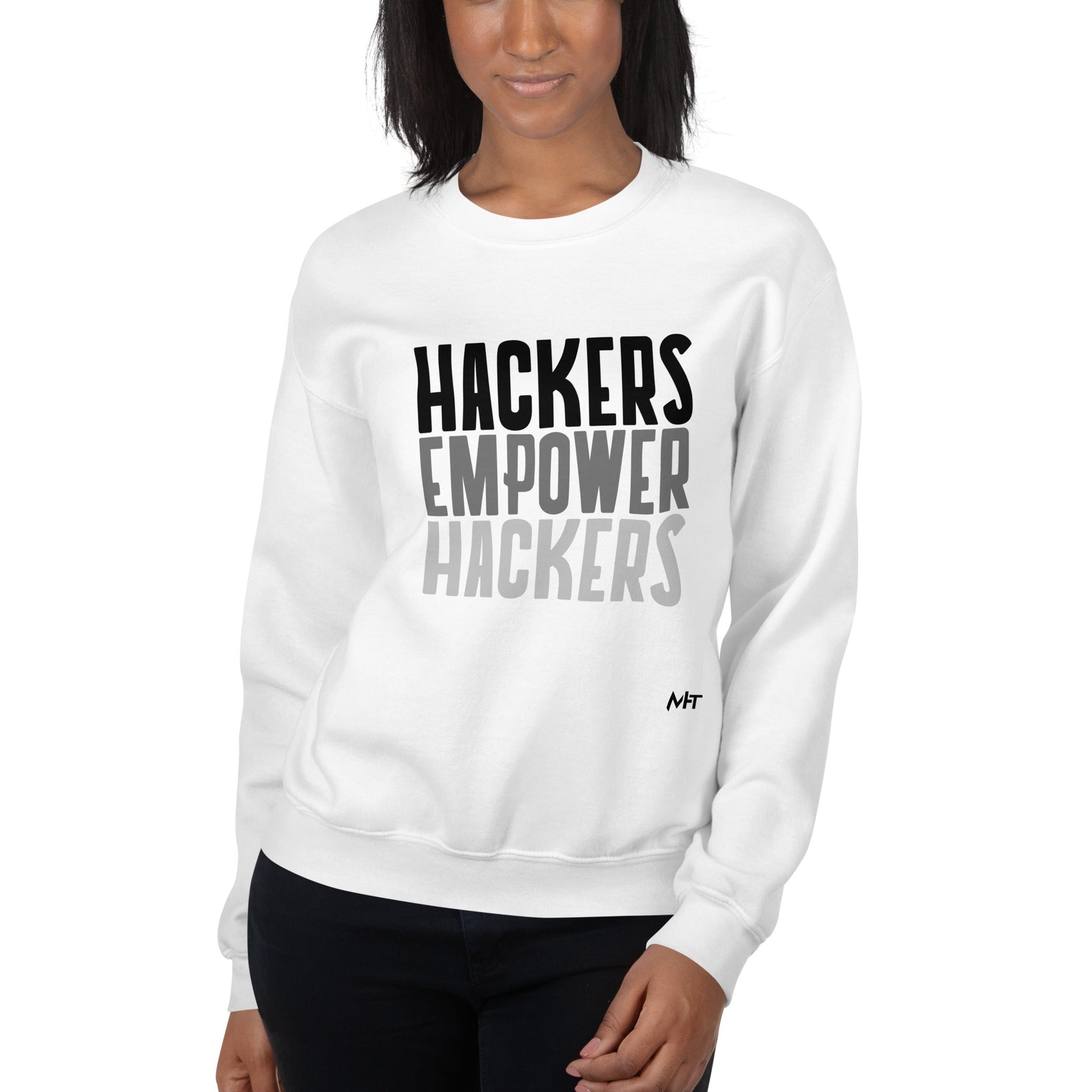 Hackers Empower Hackers - Unisex Sweatshirt by DarkByteGear