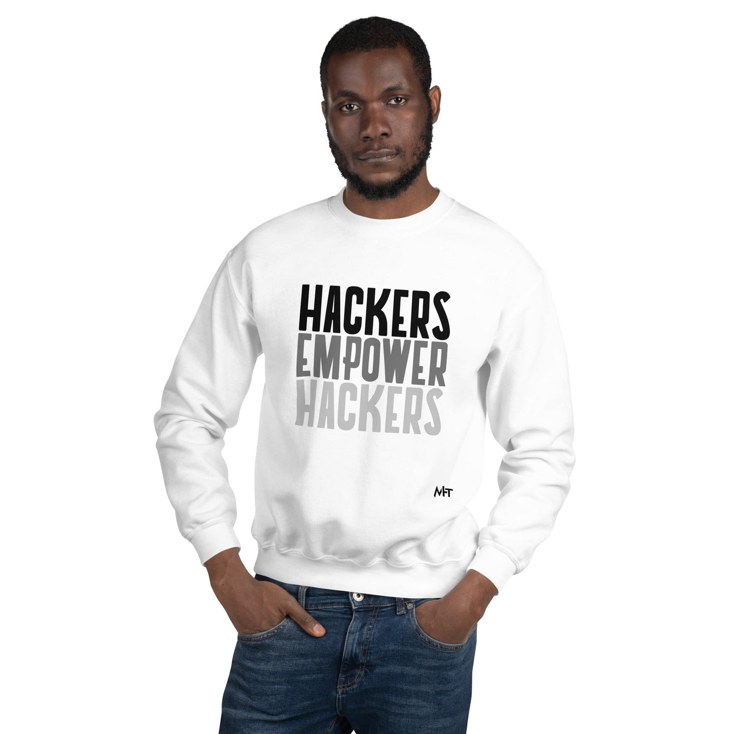 Hackers Empower Hackers - Unisex Sweatshirt by DarkByteGear