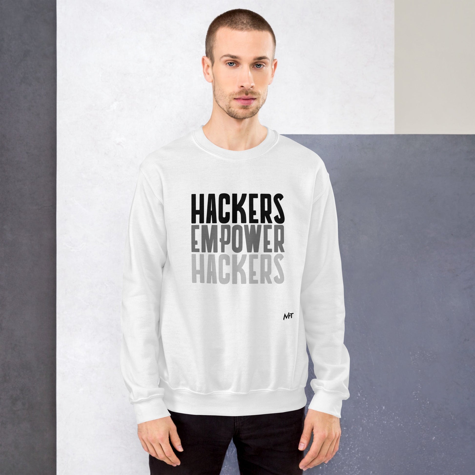 Hackers Empower Hackers - Unisex Sweatshirt by DarkByteGear