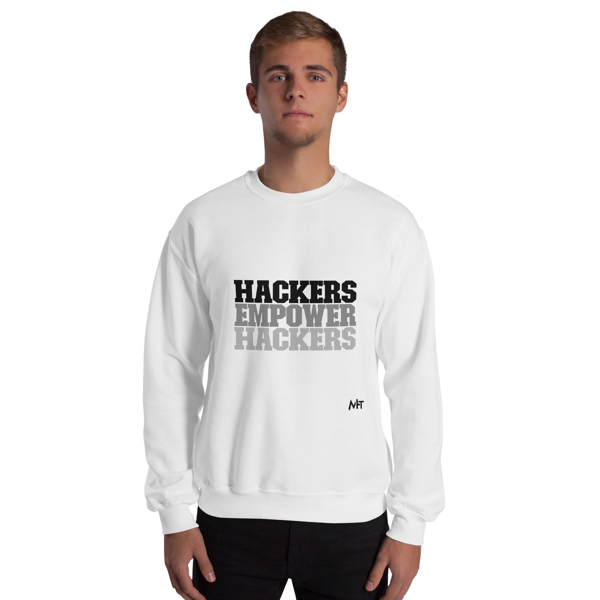 Hackers Empower Hackers V2 - Unisex Sweatshirt by DarkByteGear
