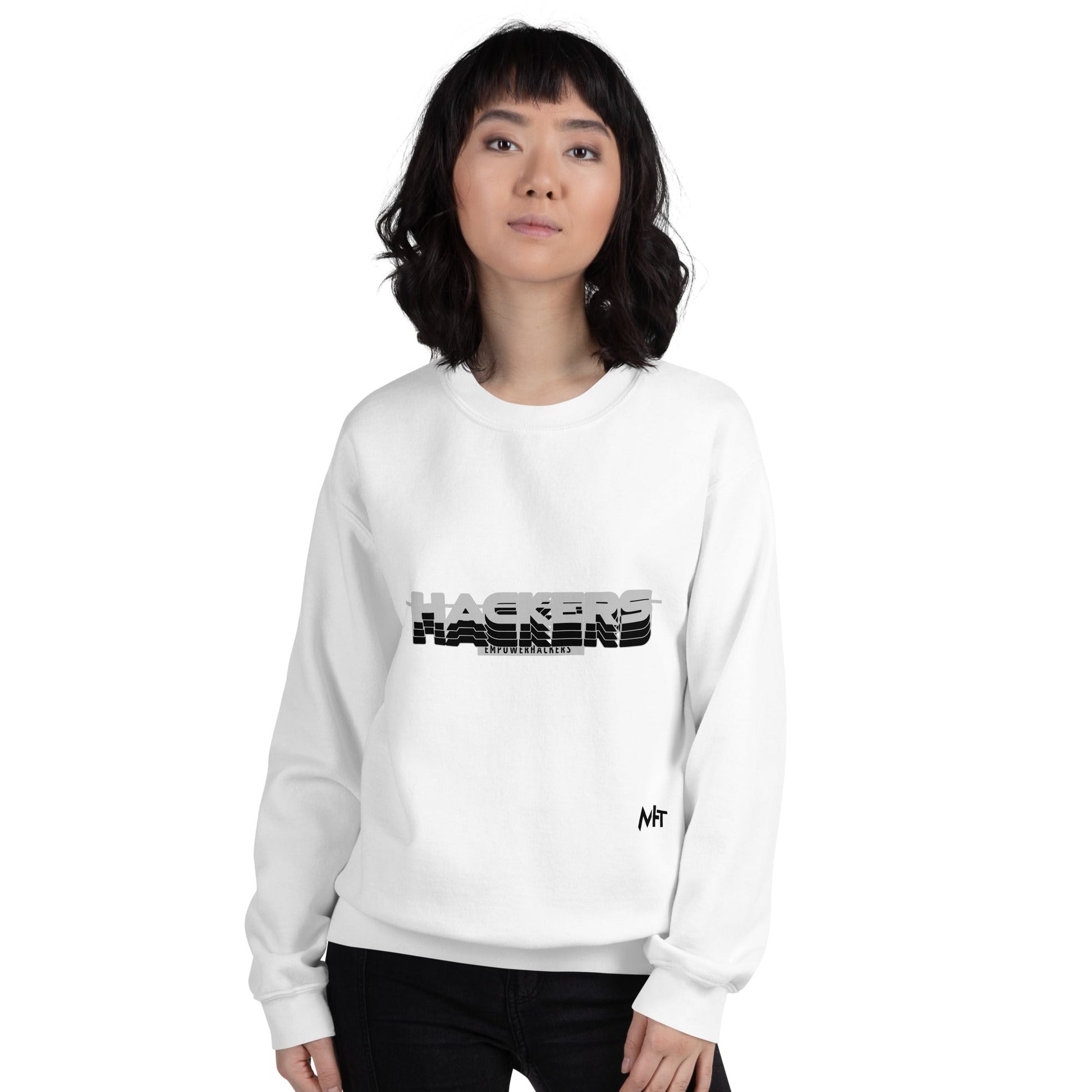 Hackers Empower Hackers V3 - Unisex Sweatshirt by DarkByteGear