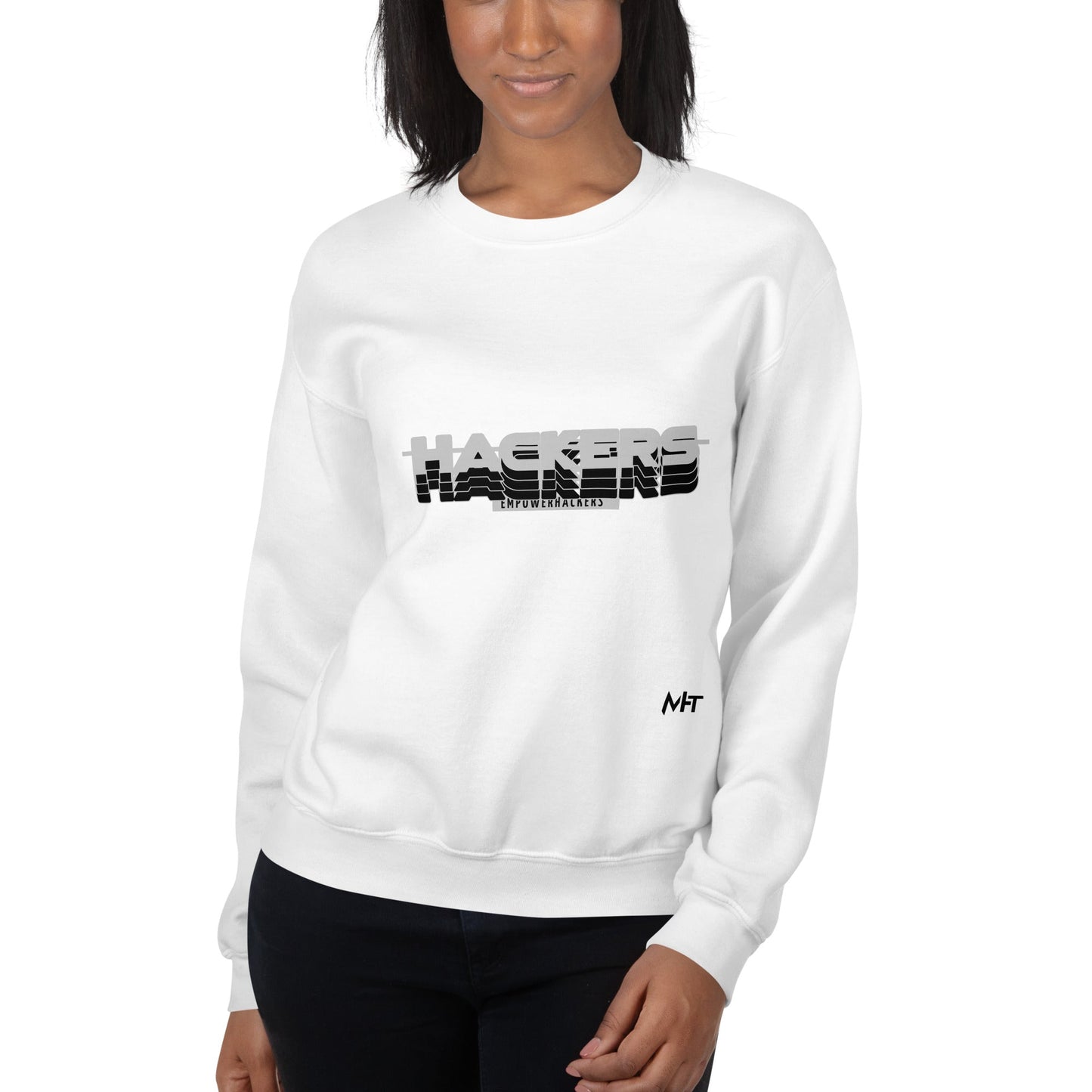 Hackers Empower Hackers V3 - Unisex Sweatshirt by DarkByteGear