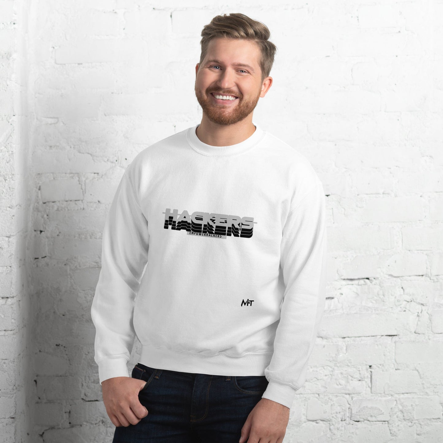 Hackers Empower Hackers V3 - Unisex Sweatshirt by DarkByteGear