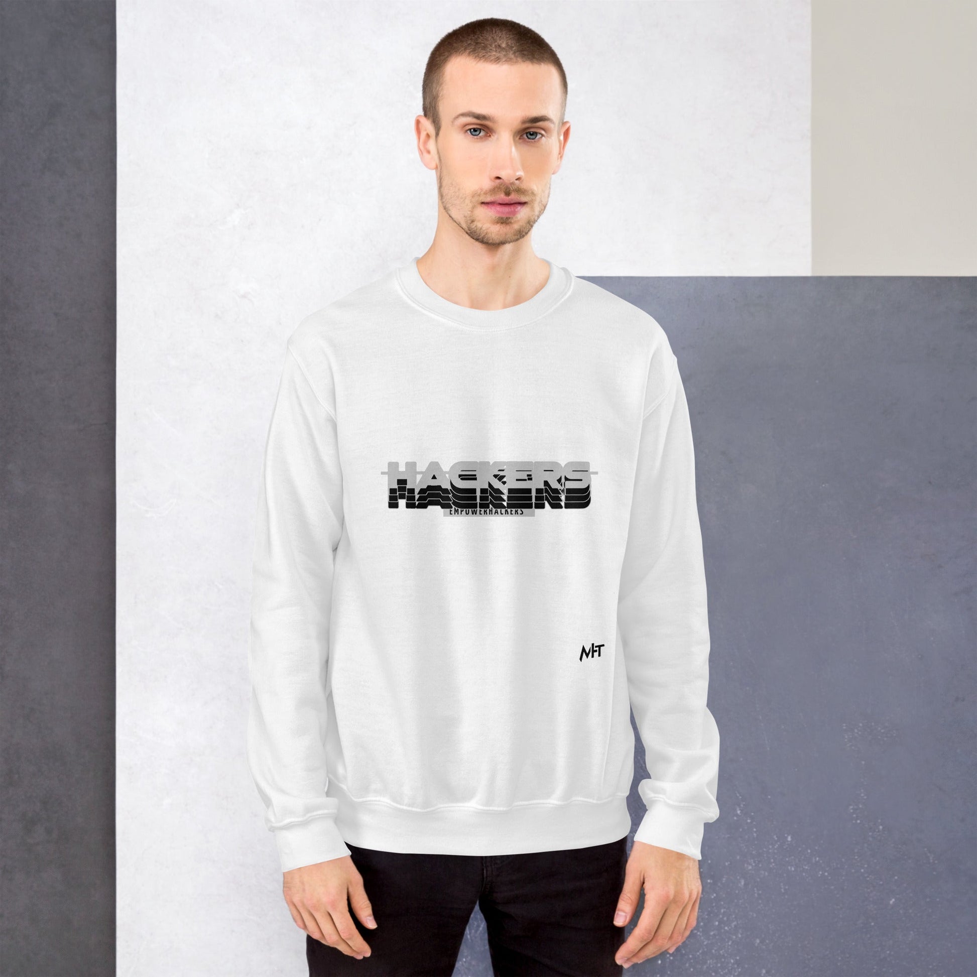 Hackers Empower Hackers V3 - Unisex Sweatshirt by DarkByteGear