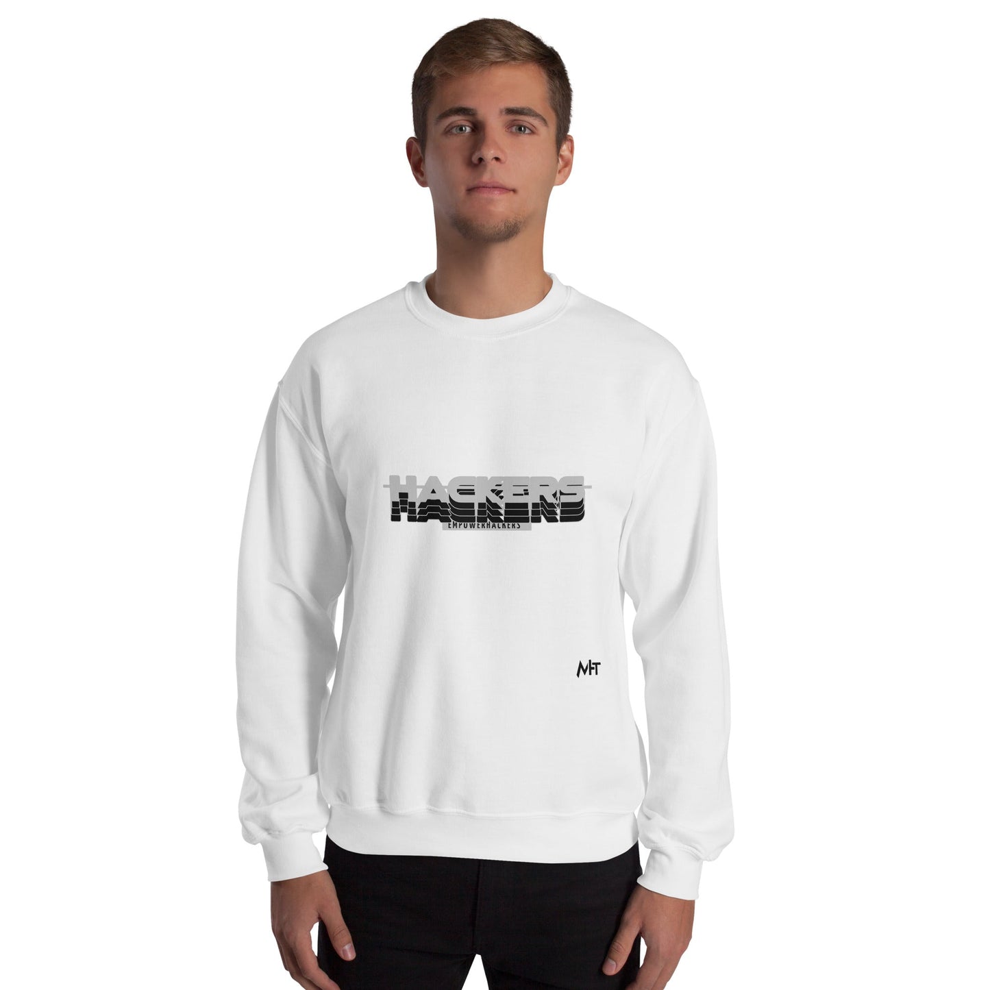 Hackers Empower Hackers V3 - Unisex Sweatshirt by DarkByteGear