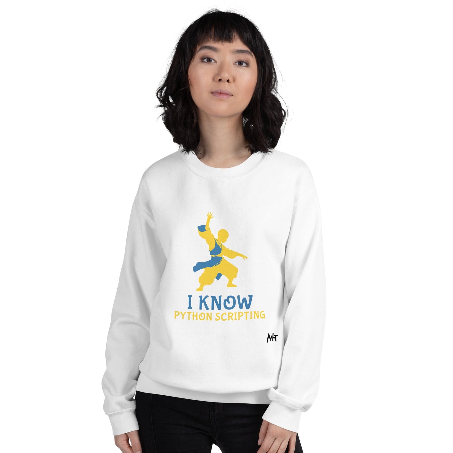 I Know Python Scripting - Unisex Sweatshirt by DarkByteGear