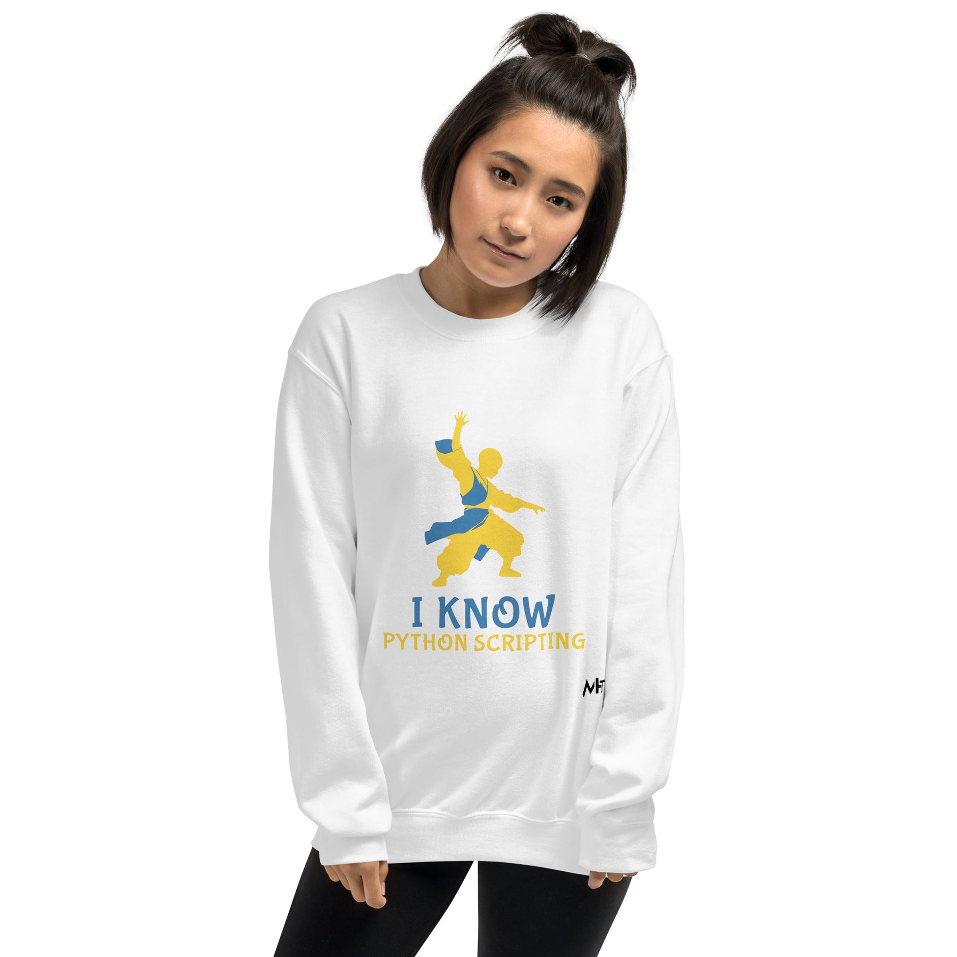 I Know Python Scripting - Unisex Sweatshirt by DarkByteGear