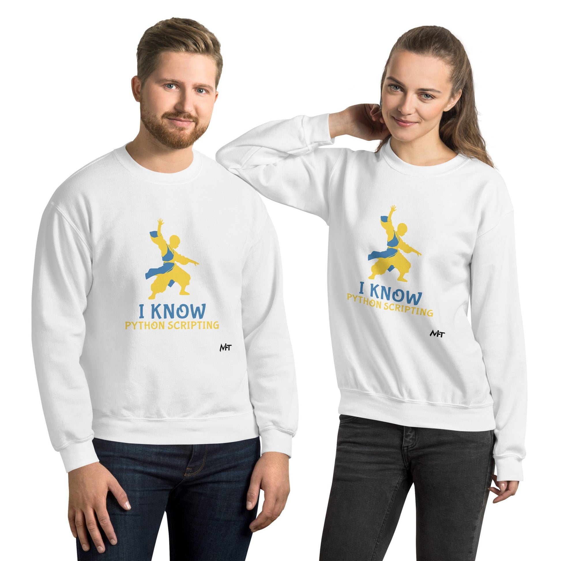 I Know Python Scripting - Unisex Sweatshirt by DarkByteGear