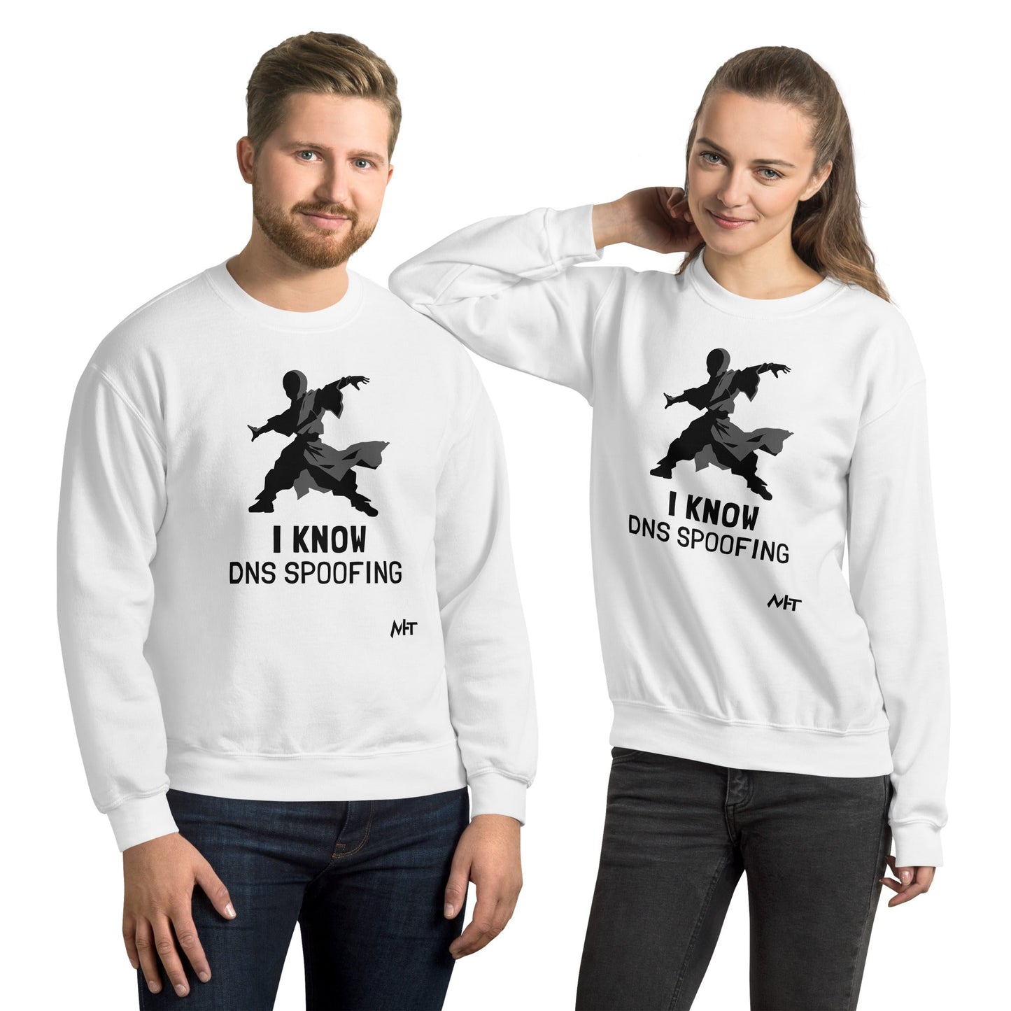 I Know DNS Spoofing - Unisex Sweatshirt by DarkByteGear