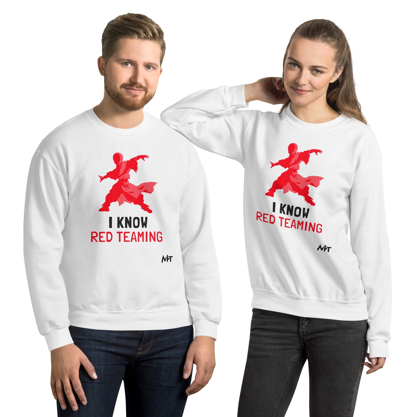 I Know Red Teaming - Unisex Sweatshirt by DarkByteGear