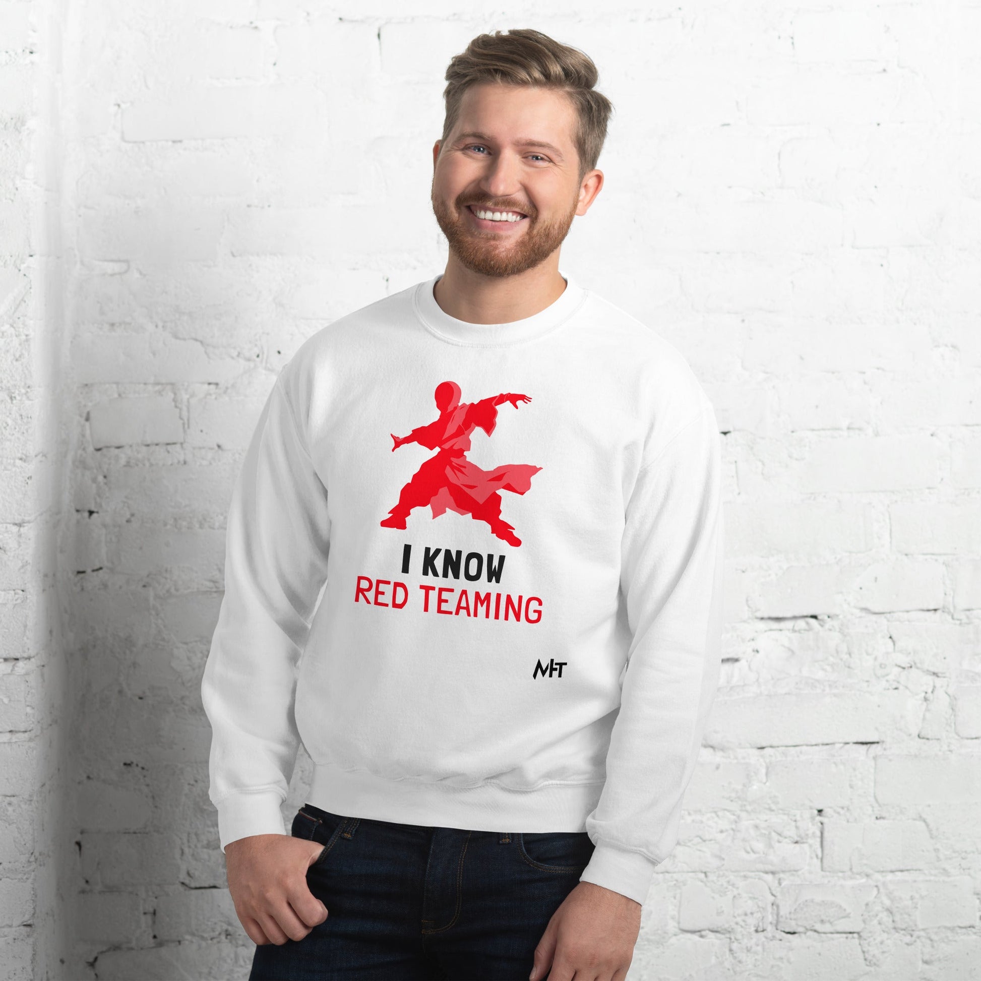 I Know Red Teaming - Unisex Sweatshirt by DarkByteGear