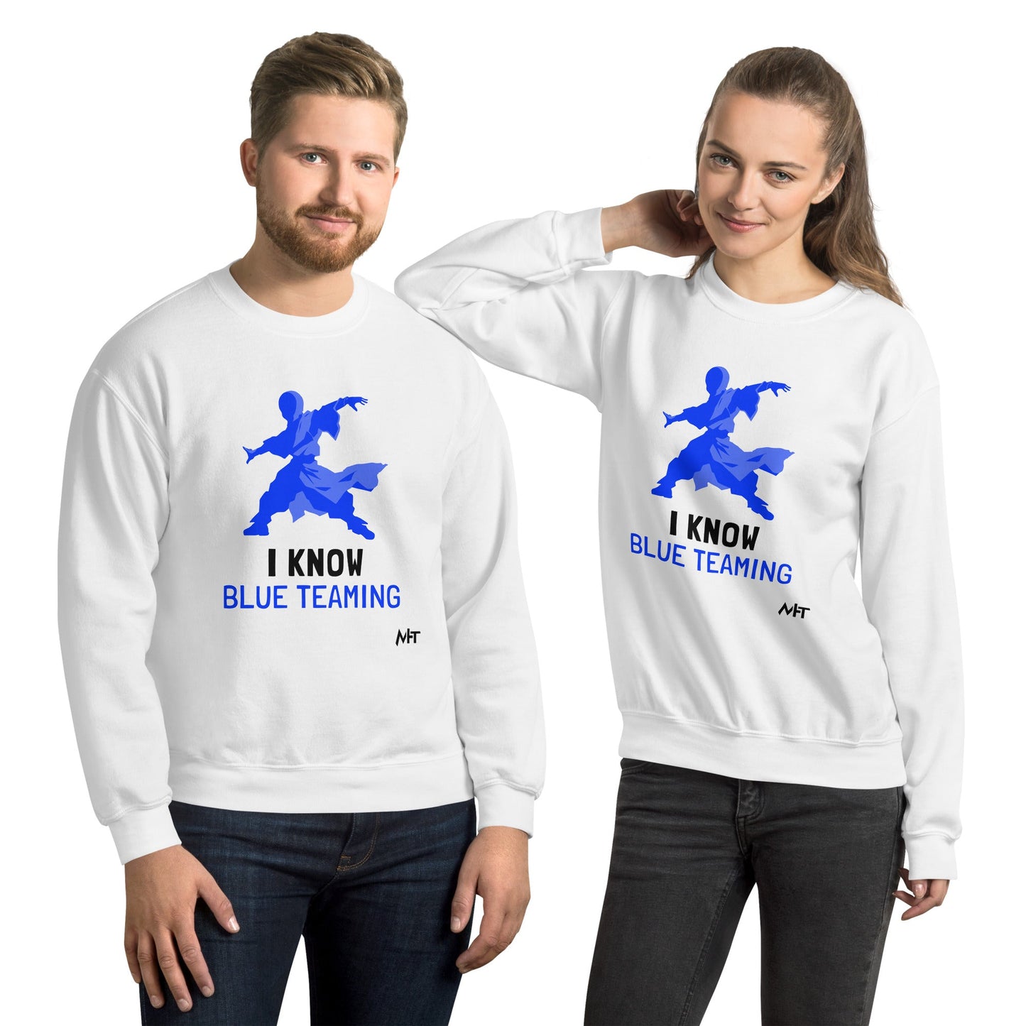I Know Blue Teaming - Unisex Sweatshirt by DarkByteGear