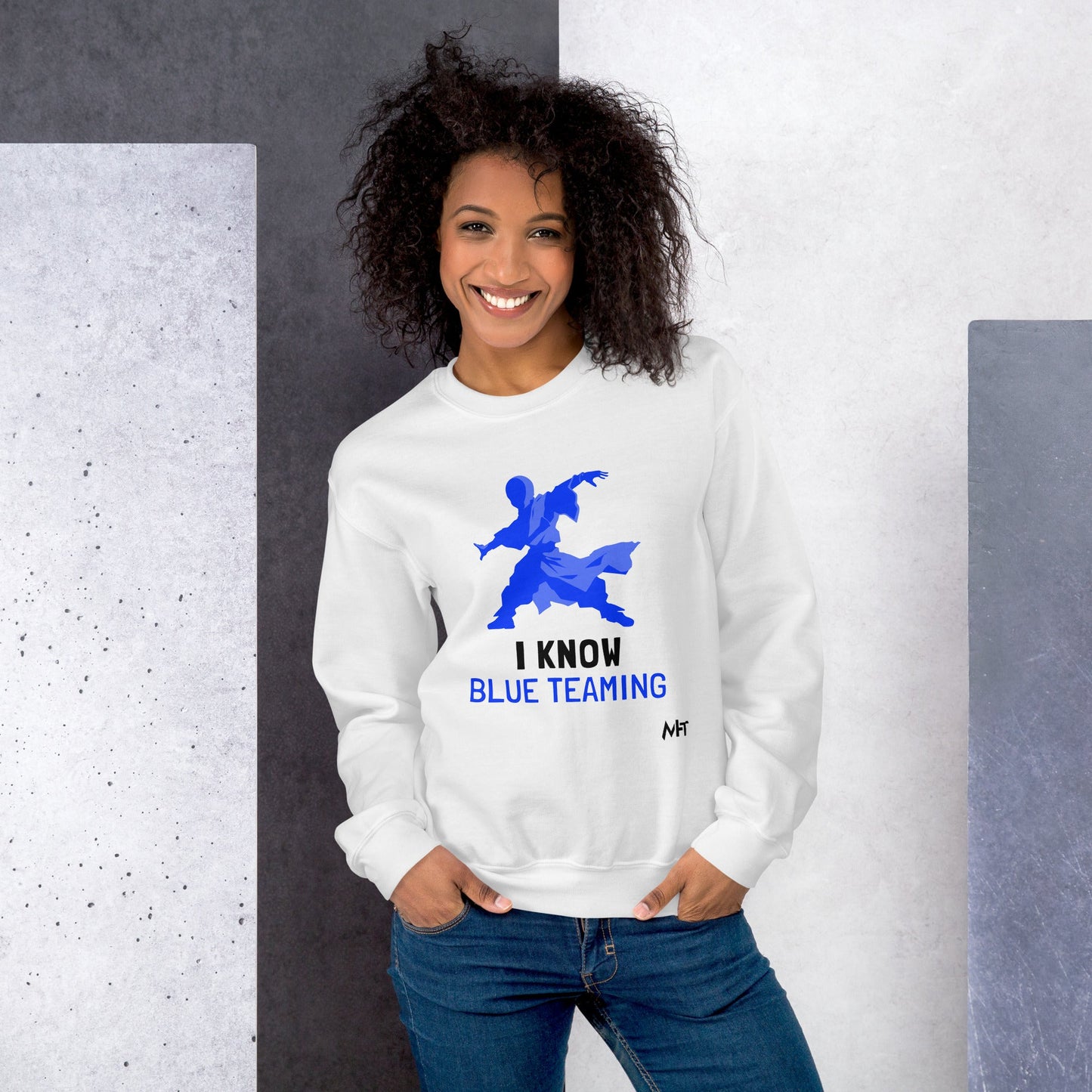 I Know Blue Teaming - Unisex Sweatshirt by DarkByteGear