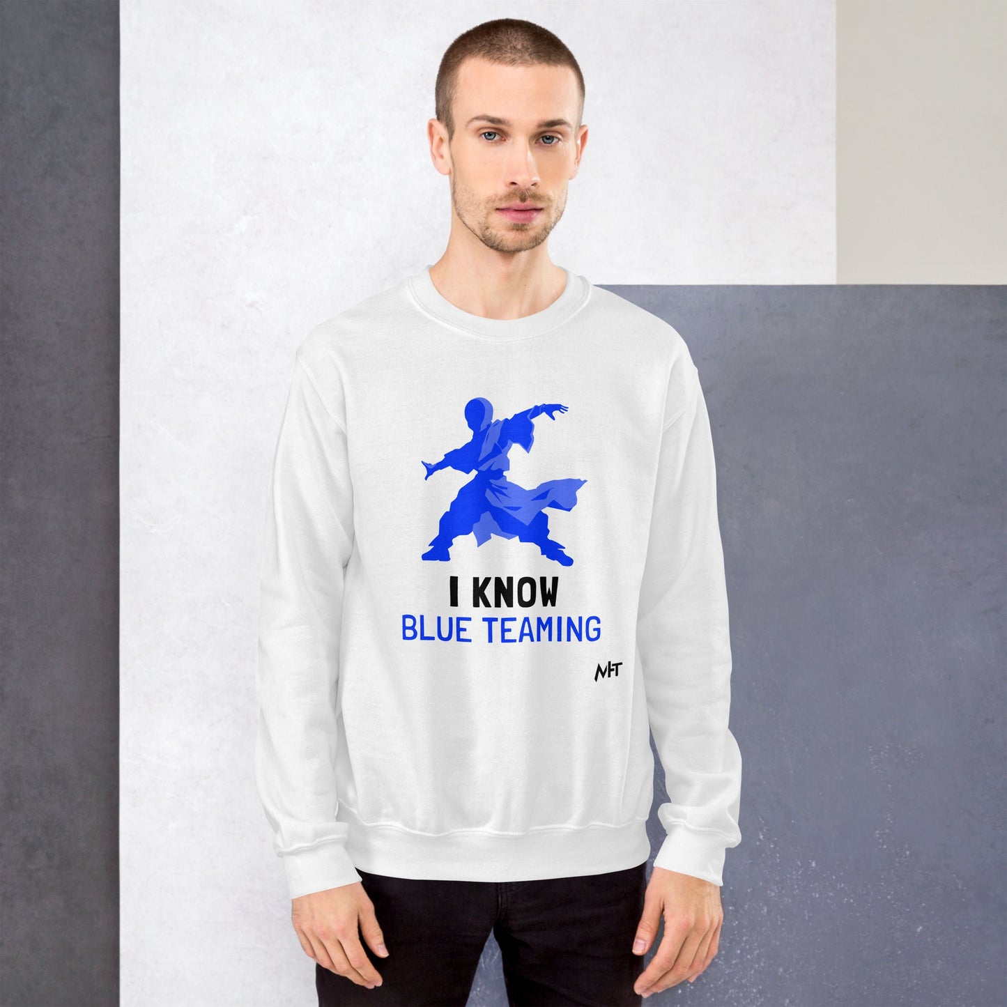 I Know Blue Teaming - Unisex Sweatshirt by DarkByteGear