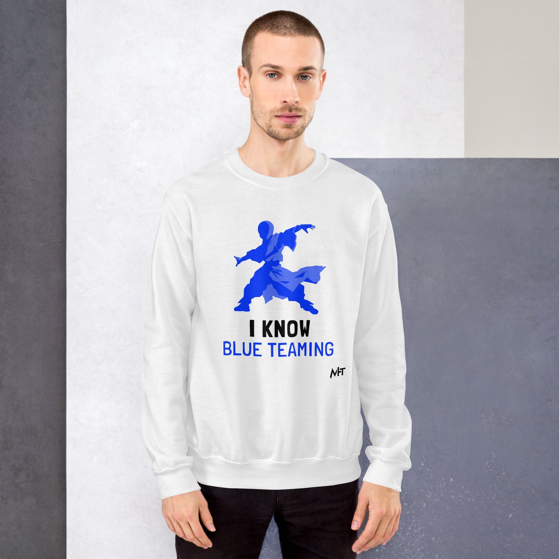 I Know Blue Teaming - Unisex Sweatshirt by DarkByteGear