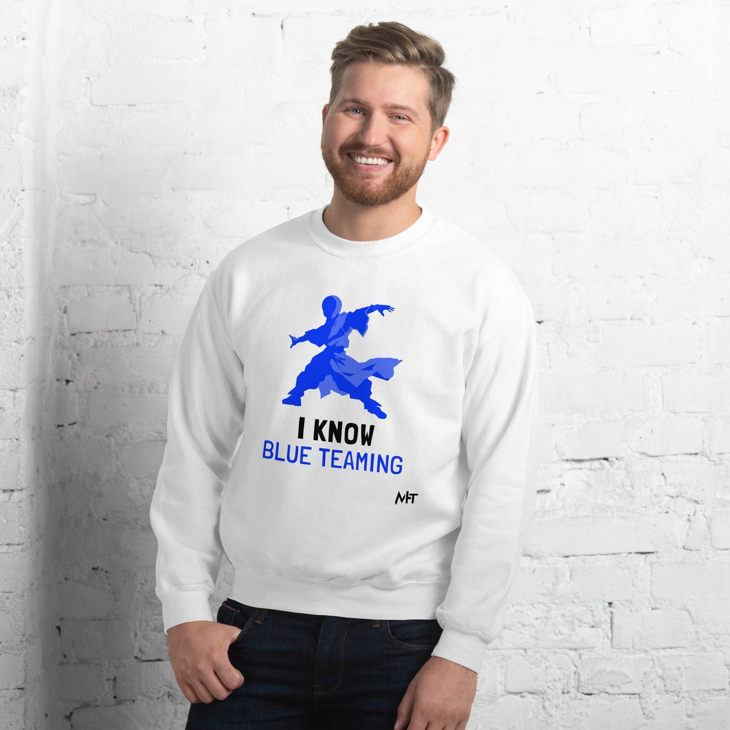 I Know Blue Teaming - Unisex Sweatshirt by DarkByteGear