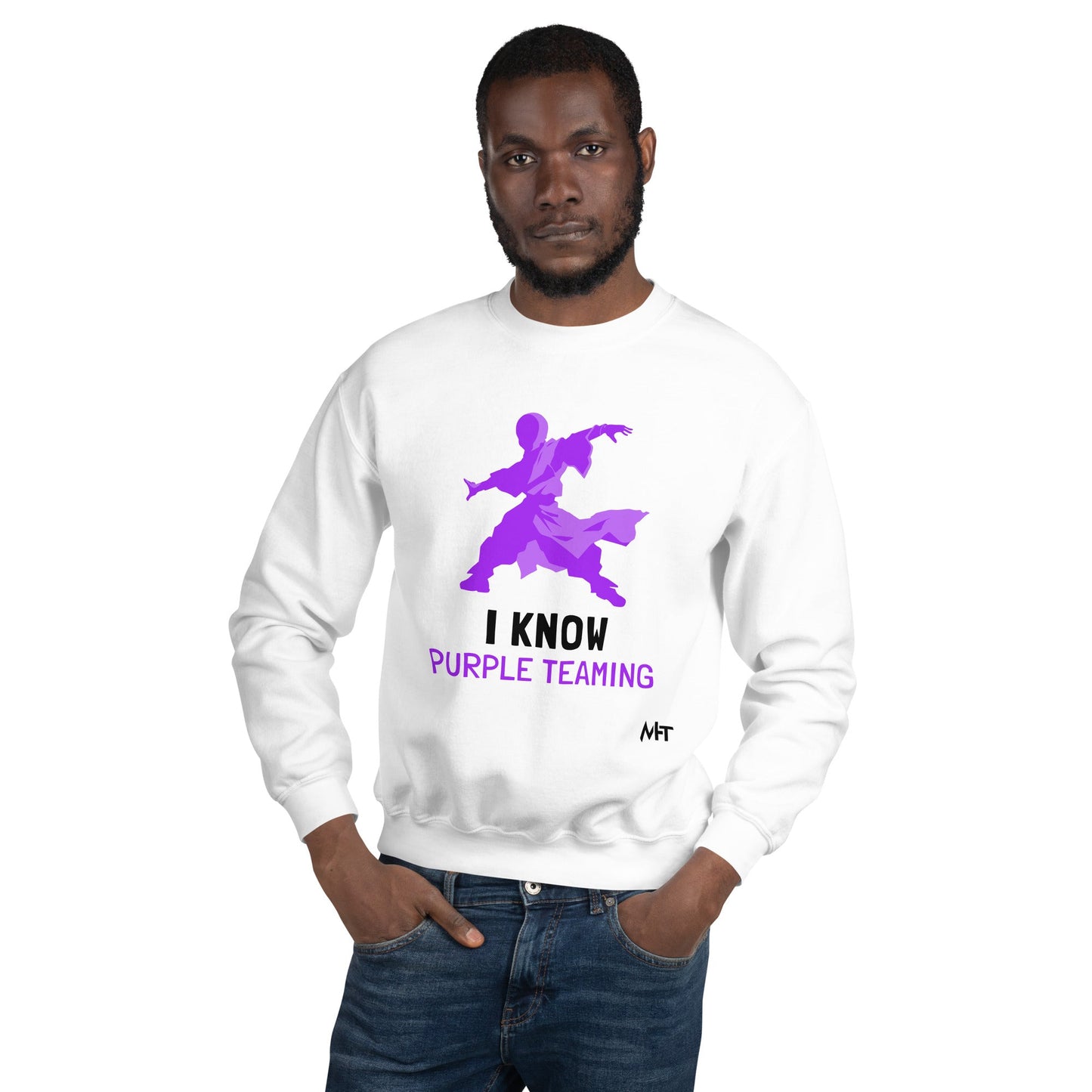 I Know Purple Teaming - Unisex Sweatshirt by DarkByteGear
