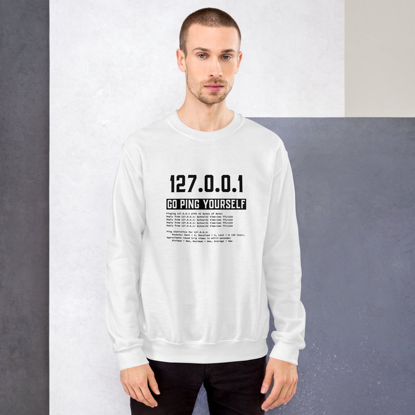 Go ping yourself - Unisex Sweatshirt by DarkByteGear