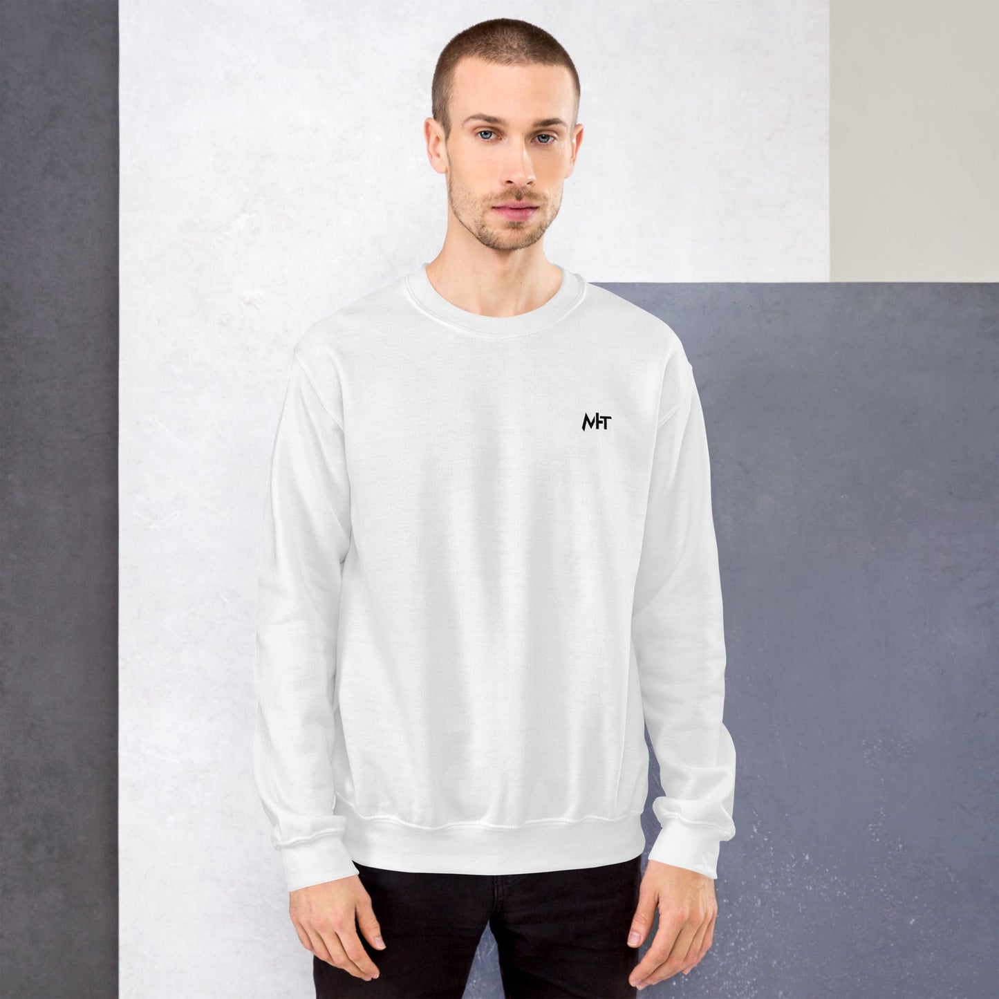 Is there a 'Ctrl+Alt+Delete' for Mondays? - Unisex Sweatshirt ( Back Print ) by DarkByteGear