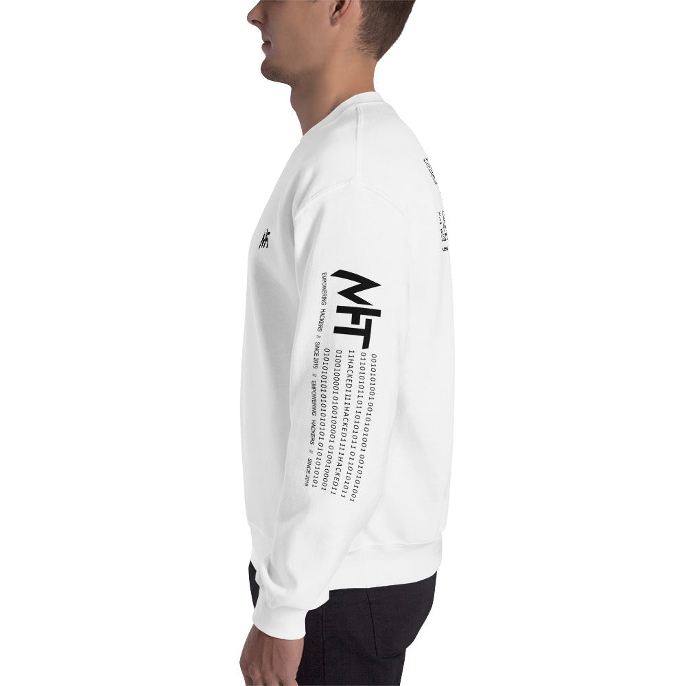 White Hat Hacker - Unisex Sweatshirt (all sides print) by DarkByteGear