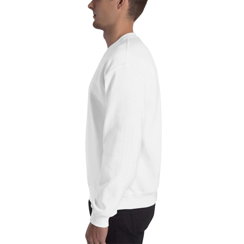 Hello world - Unisex Sweatshirt (back print) by DarkByteGear