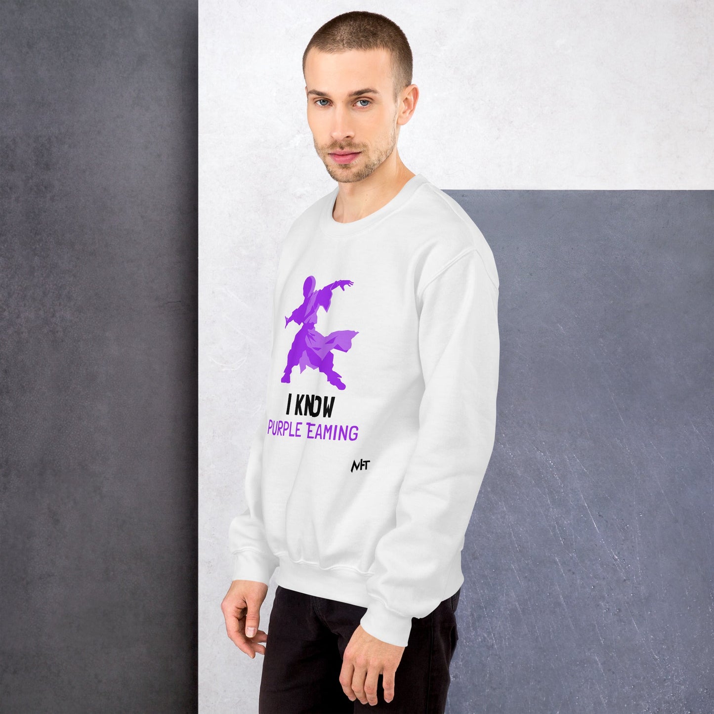 I Know Purple Teaming - Unisex Sweatshirt by DarkByteGear