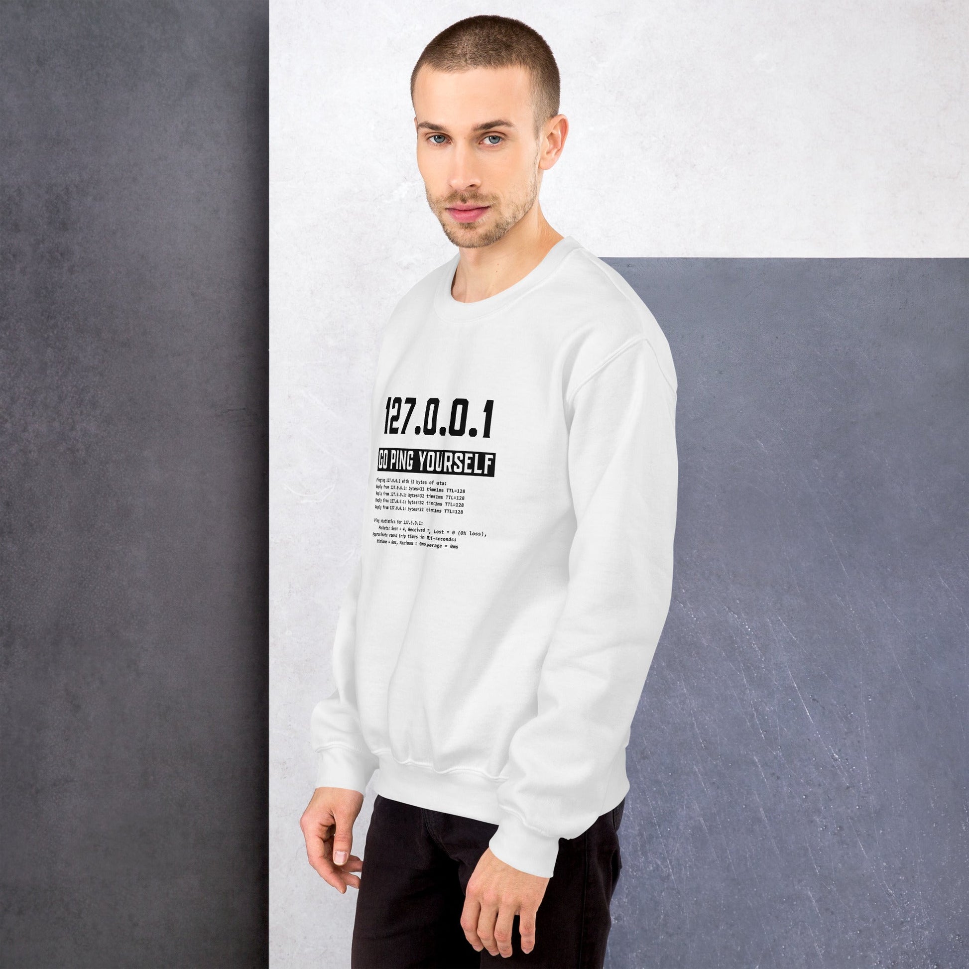 Go ping yourself - Unisex Sweatshirt by DarkByteGear