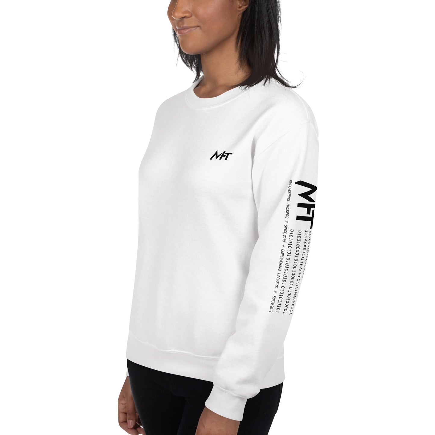 Plan B v1 - Unisex Sweatshirt (back print) by DarkByteGear