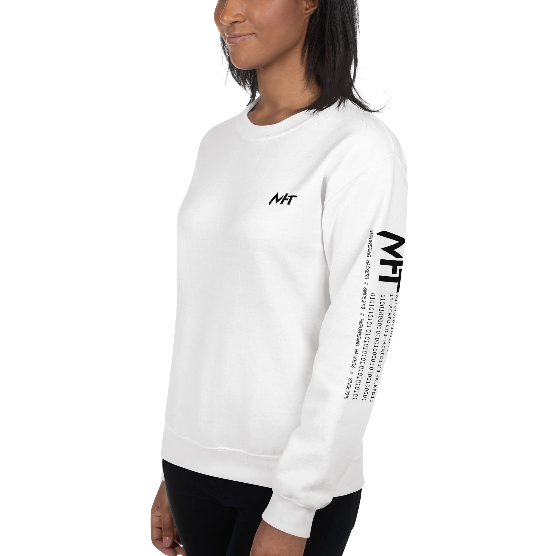 Plan B v1 - Unisex Sweatshirt (back print) by DarkByteGear