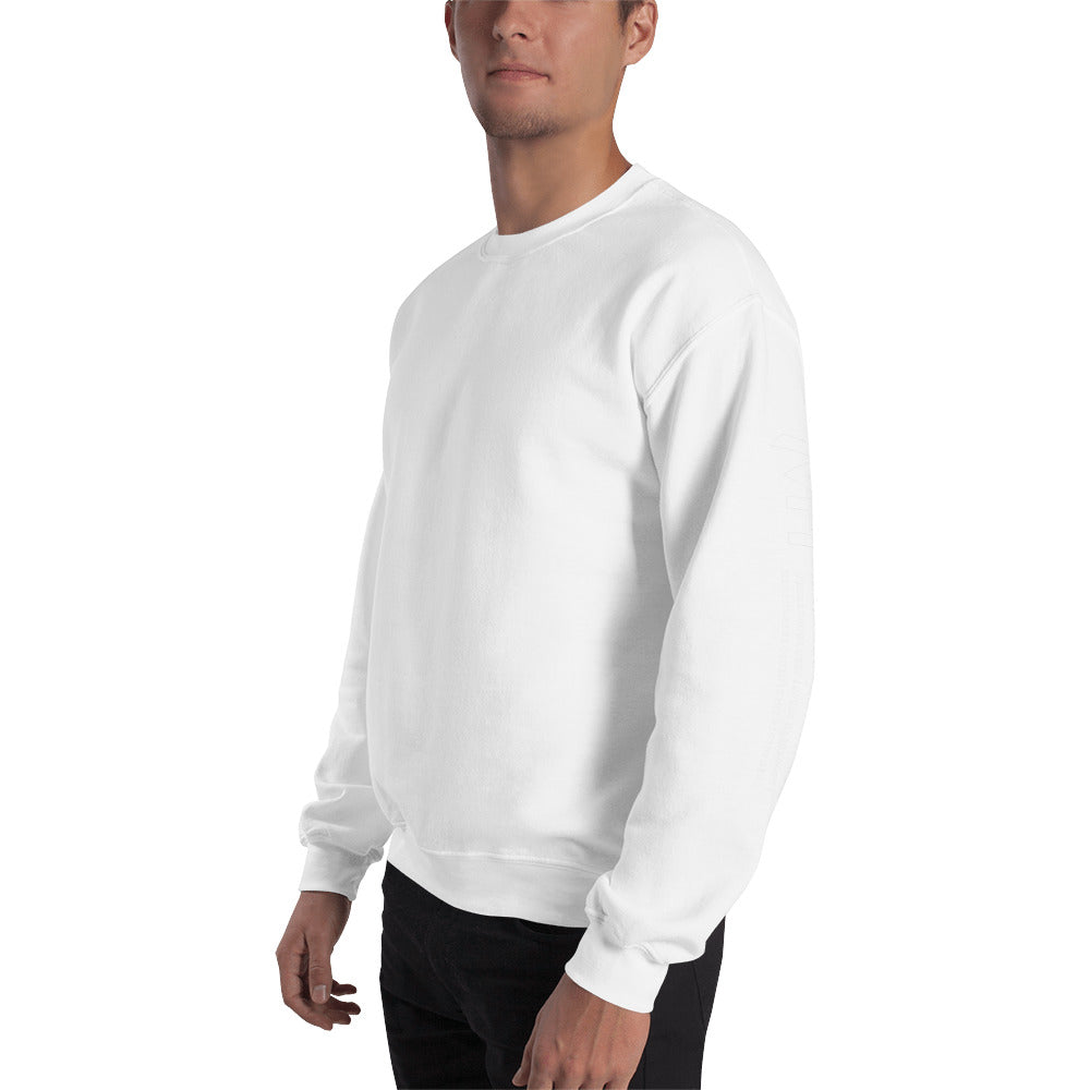 Hello world - Unisex Sweatshirt (back print) by DarkByteGear