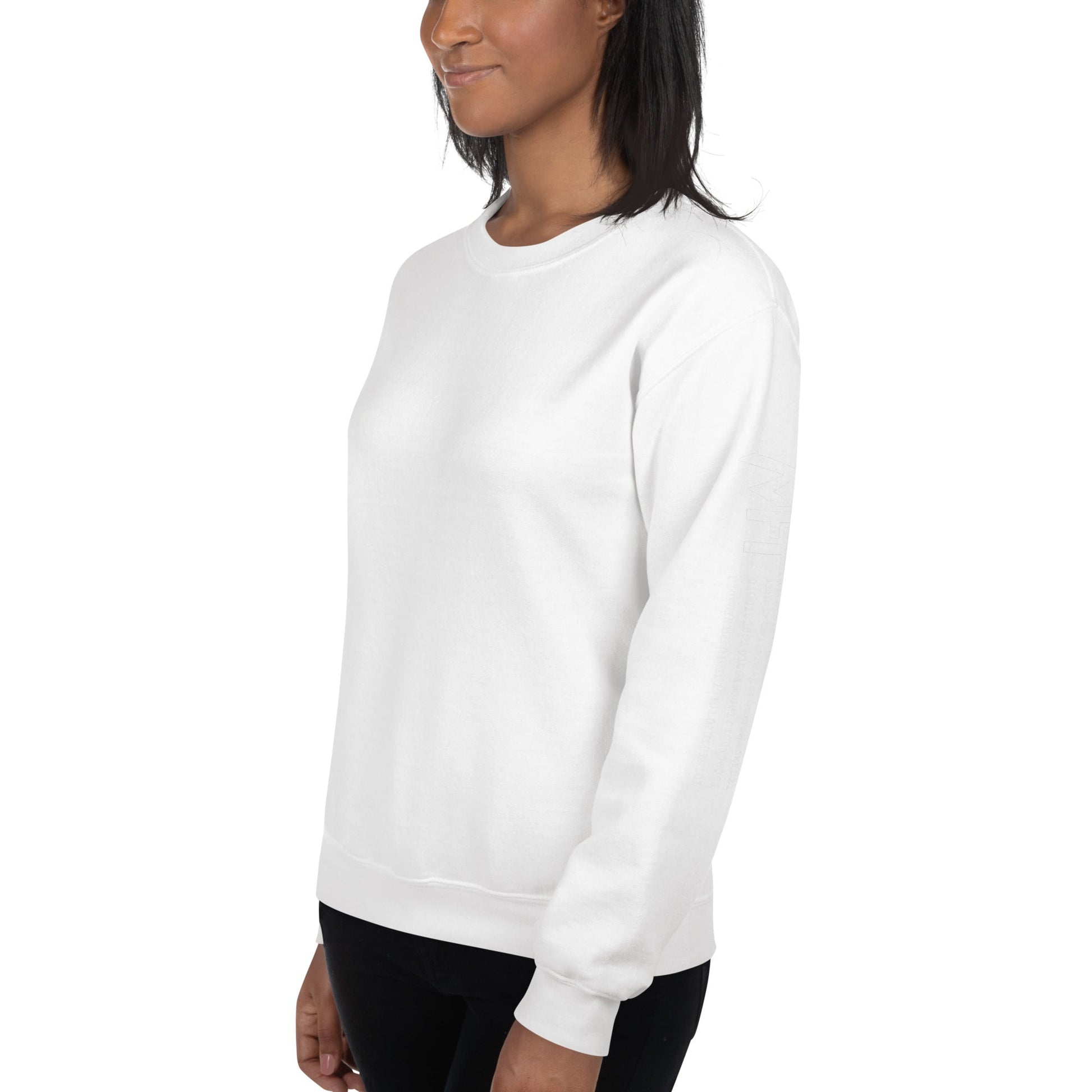 Spoofing - Unisex Sweatshirt (back print) by DarkByteGear