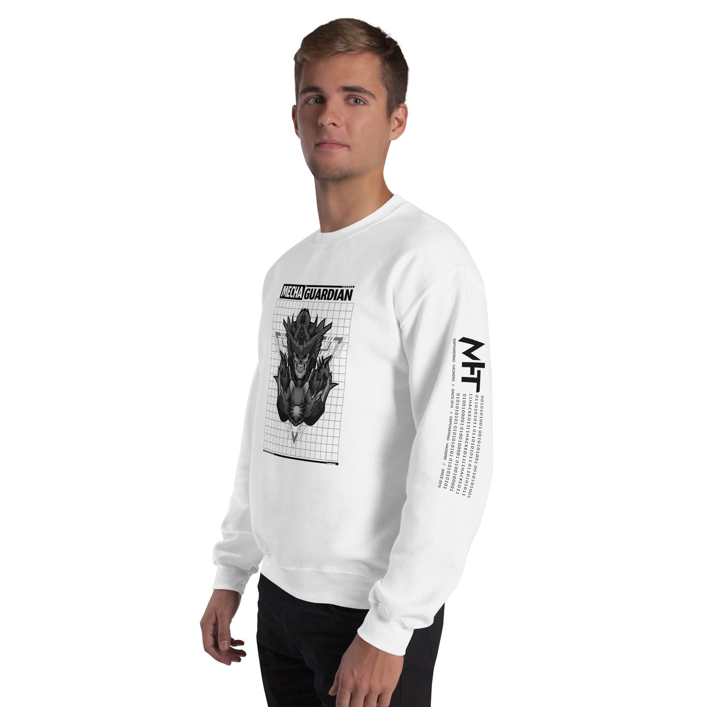 Mecha Guardian - Unisex Sweatshirt by DarkByteGear