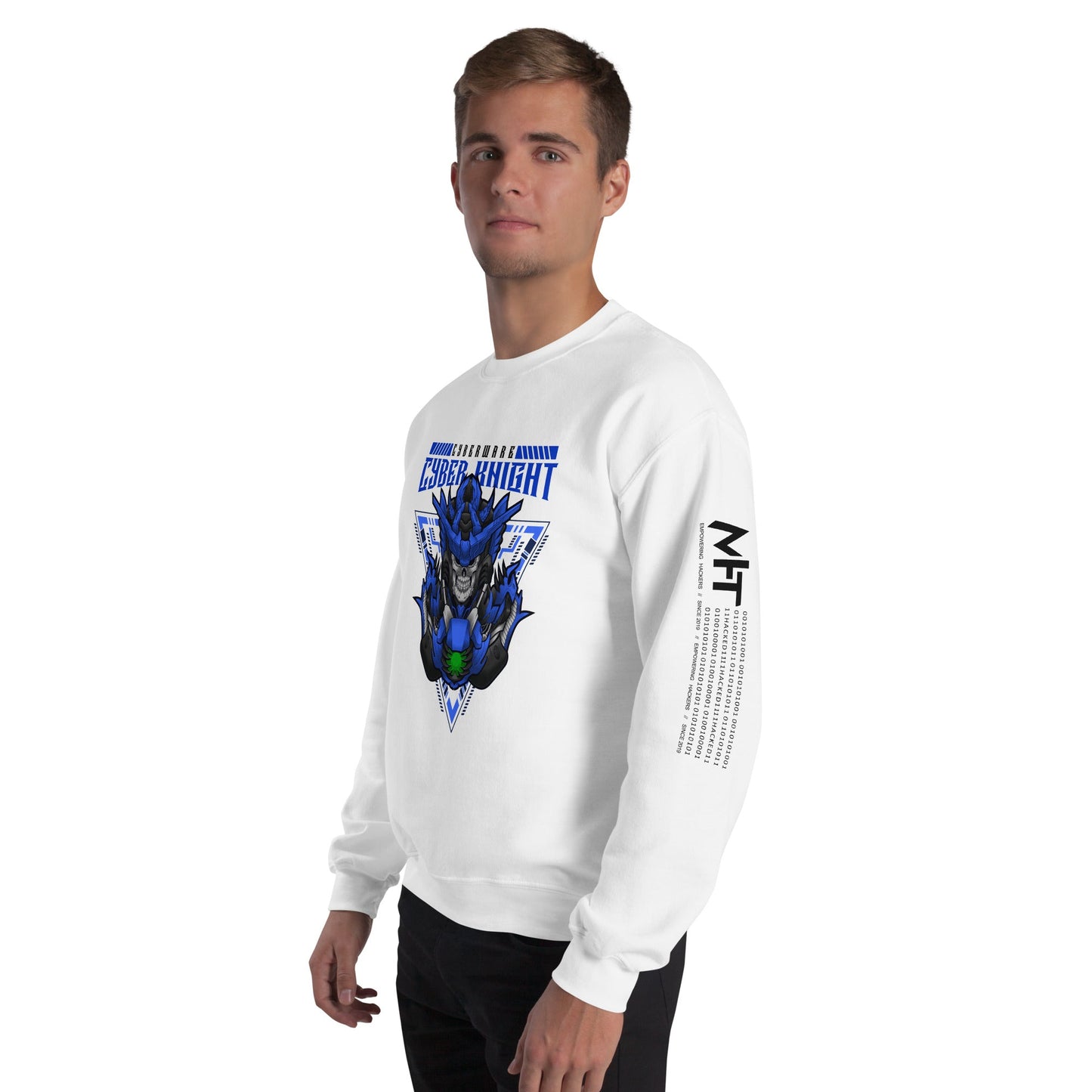 CyberWare Cyber knight - Unisex Sweatshirt by DarkByteGear