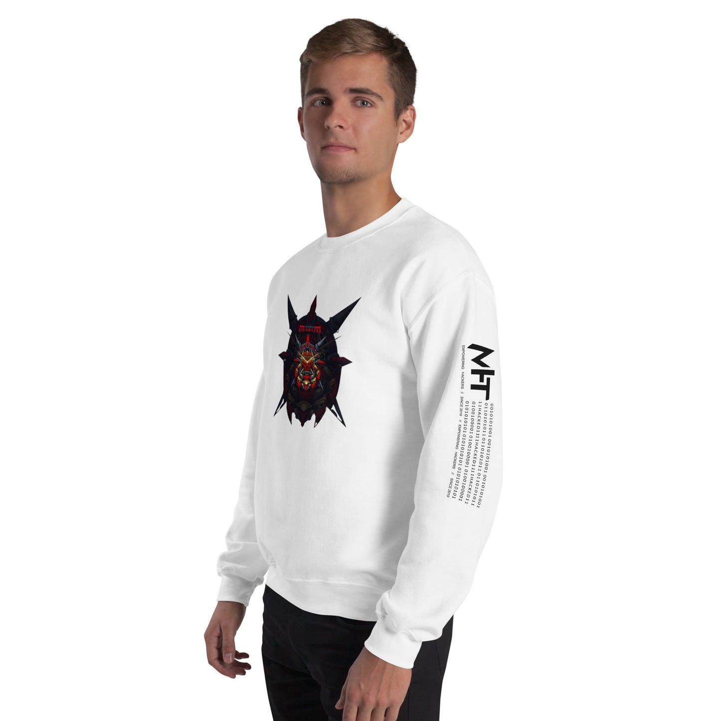 Cyberware Ronin Mecha - Unisex Sweatshirt by DarkByteGear