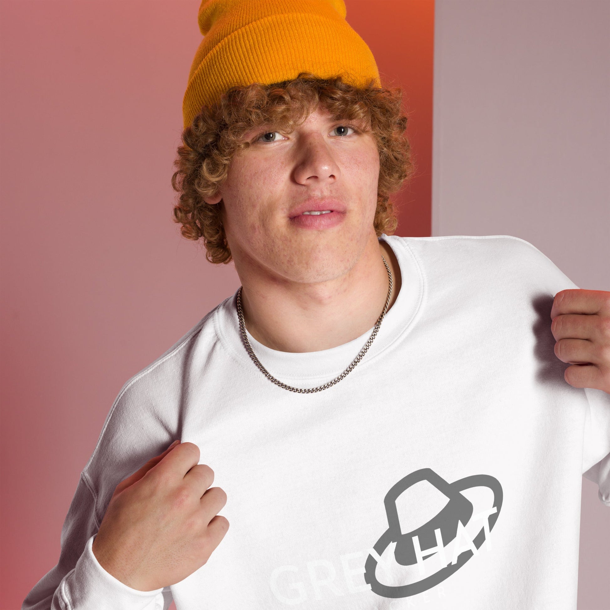 Grey Hat Hacker - Unisex Sweatshirt by DarkByteGear