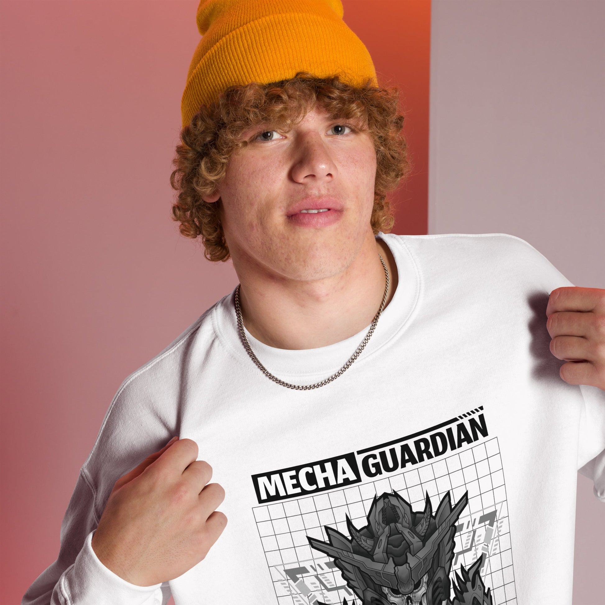 Mecha Guardian - Unisex Sweatshirt by DarkByteGear