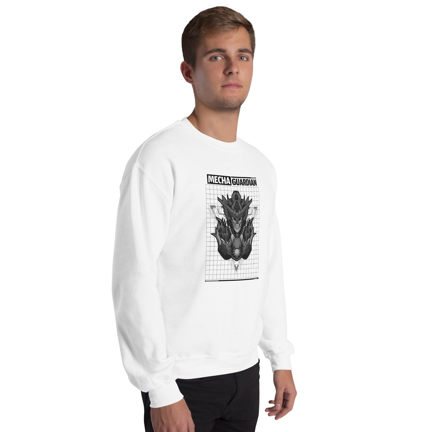 Mecha Guardian - Unisex Sweatshirt by DarkByteGear
